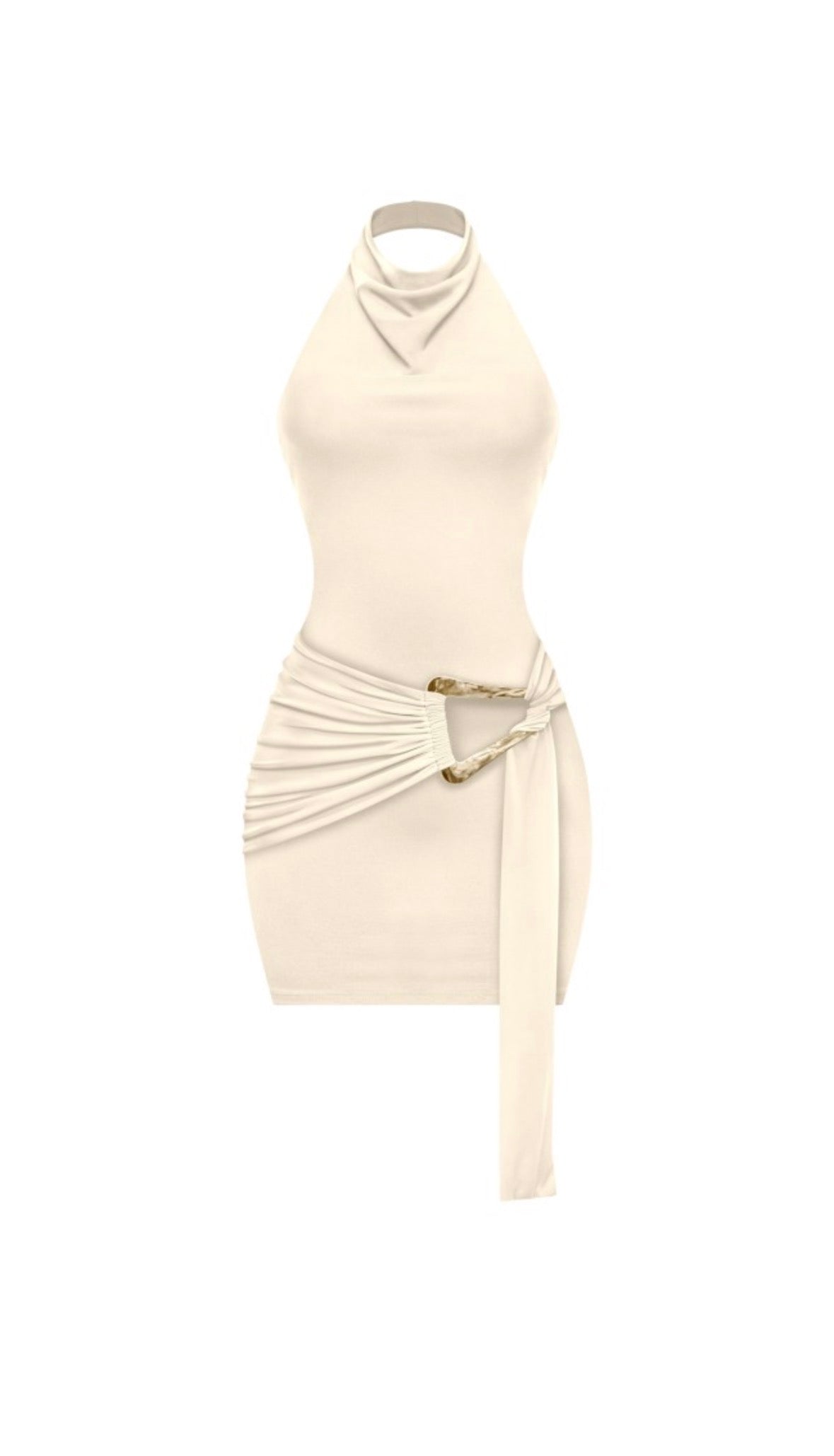 LITTLE ROMANCE HALTER DRESS