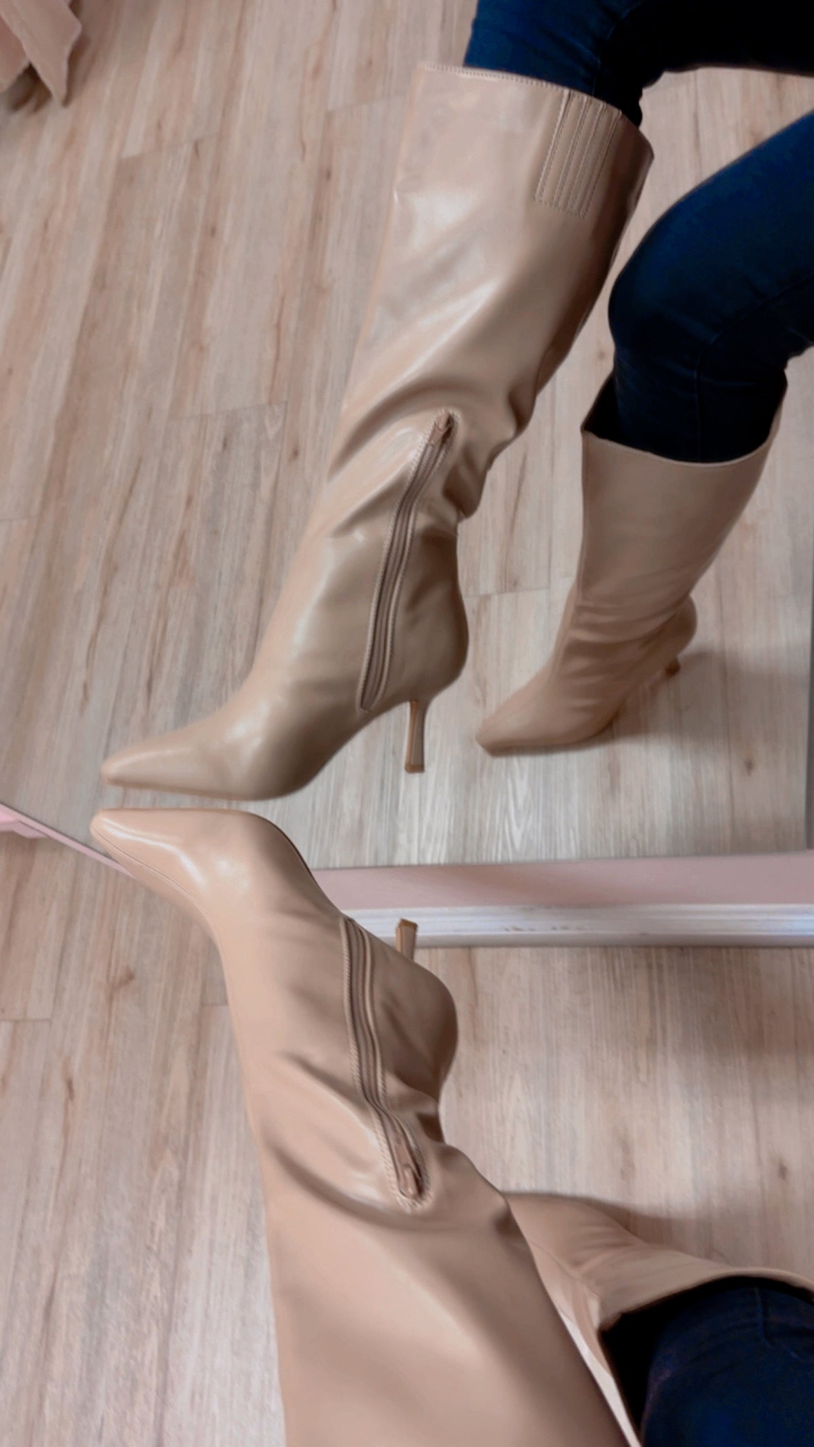 VALERIE POINTED TOE BOOTS