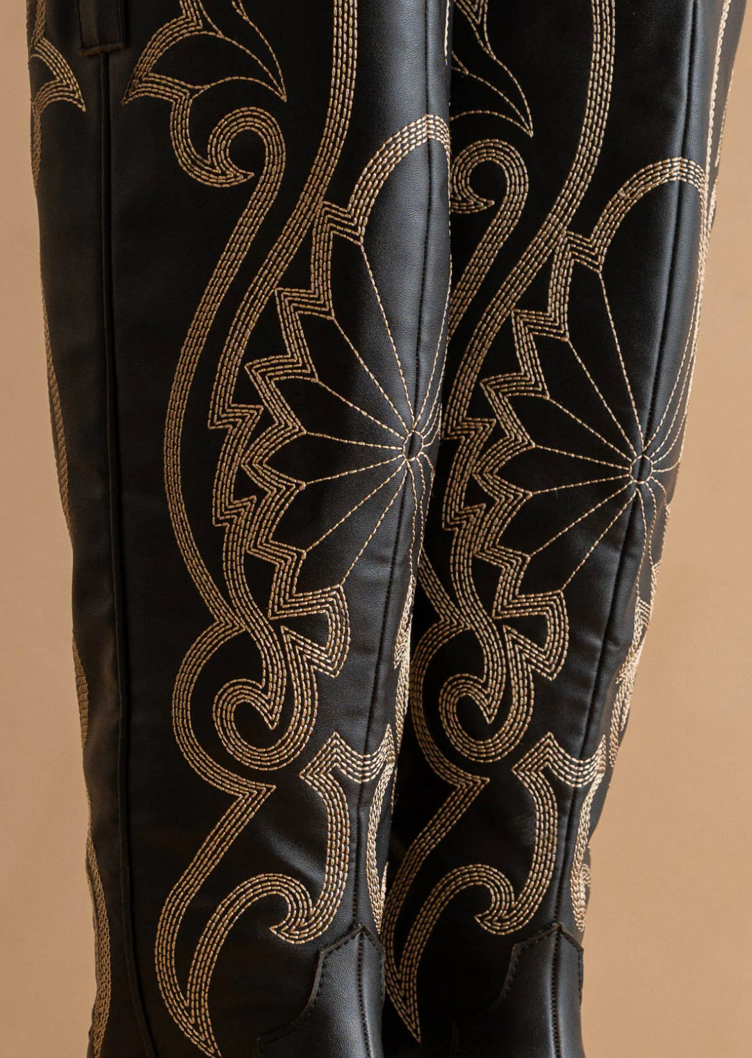 Cowboy Carter Knee High Western Boots