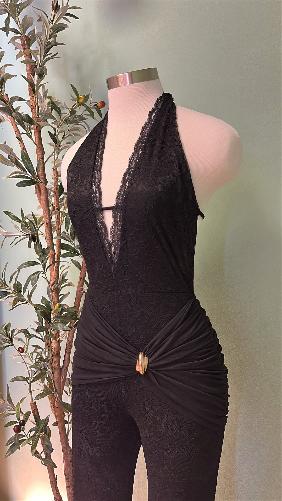 ROSONES HALTER JUMPSUIT