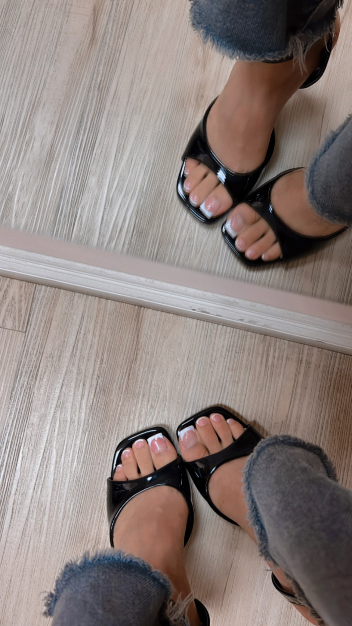 JOCELYN SQUARE TOE HEELS