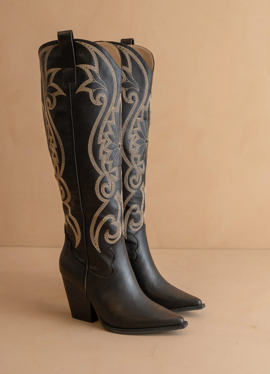 Cowboy Carter Knee High Western Boots