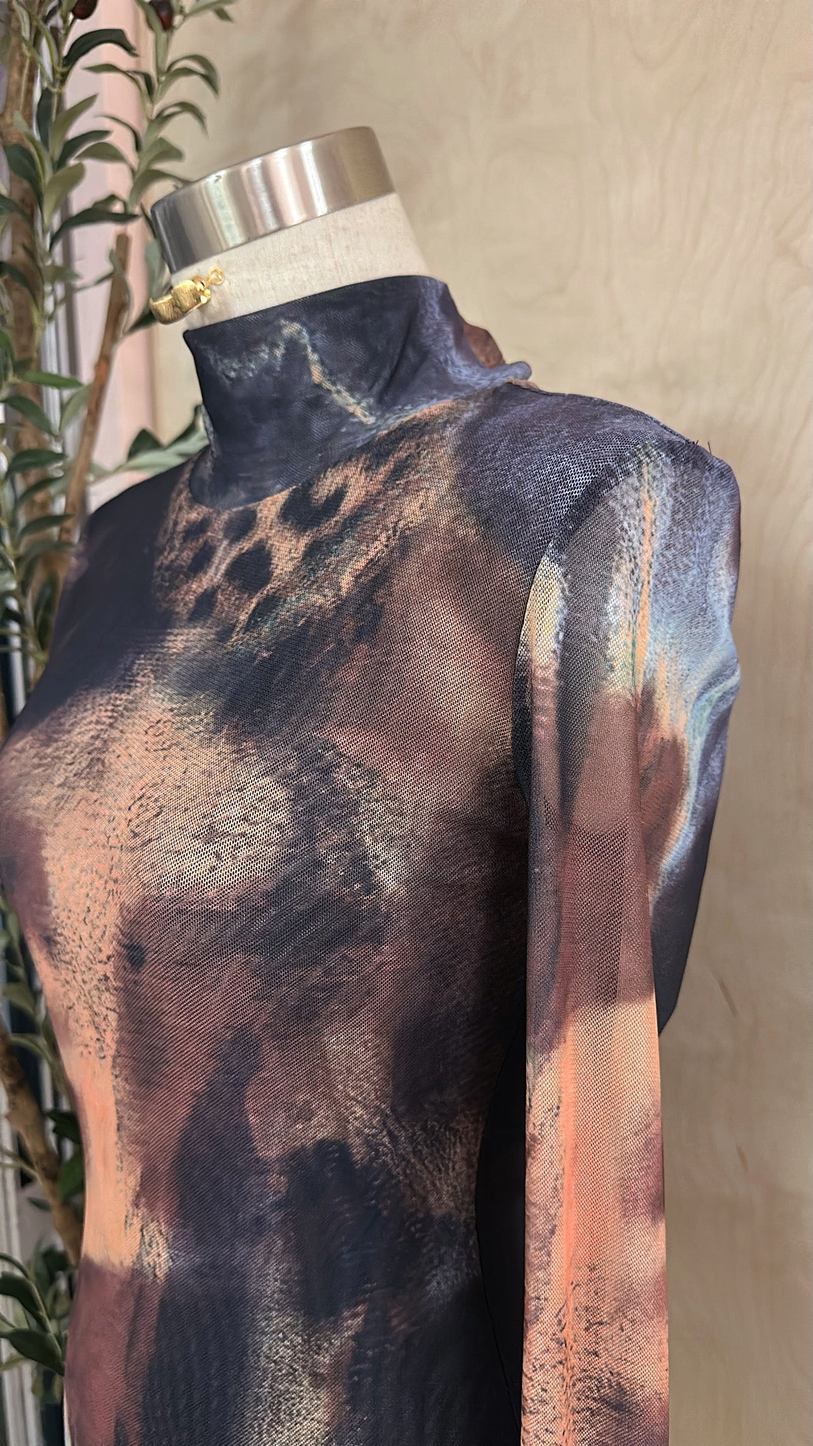 Solana Safari Mock Dress