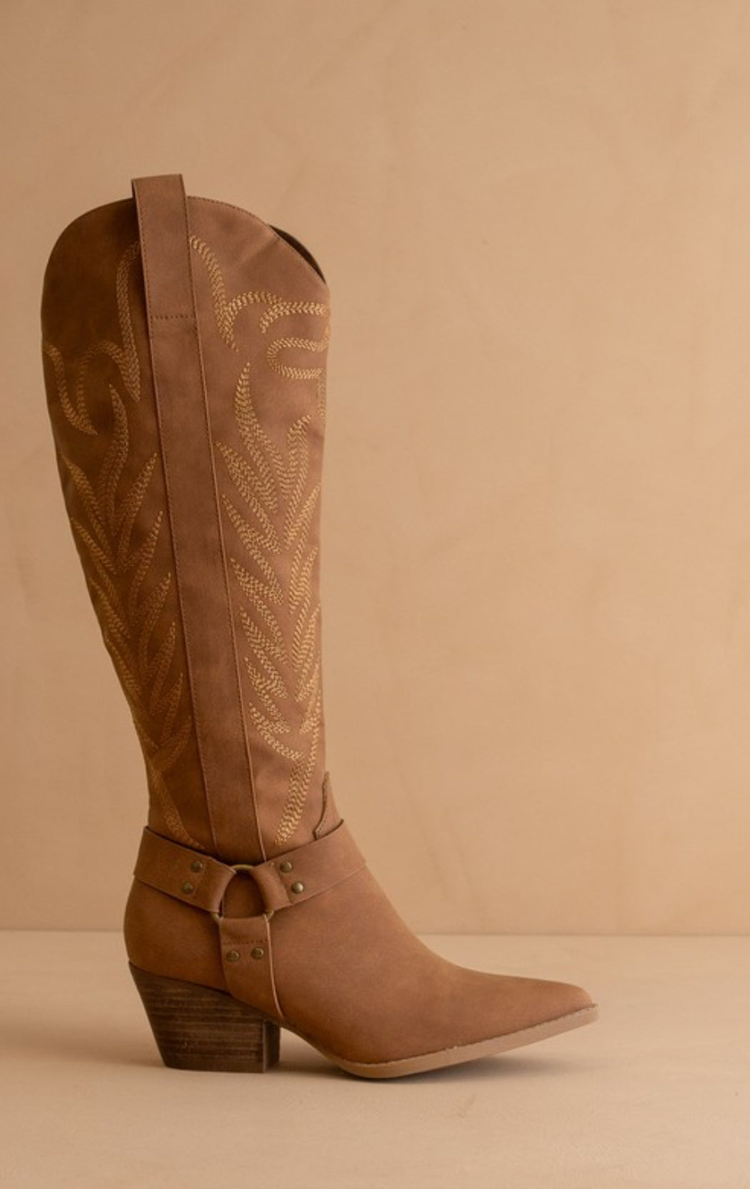 Saddle Up Knee High Western Boots
