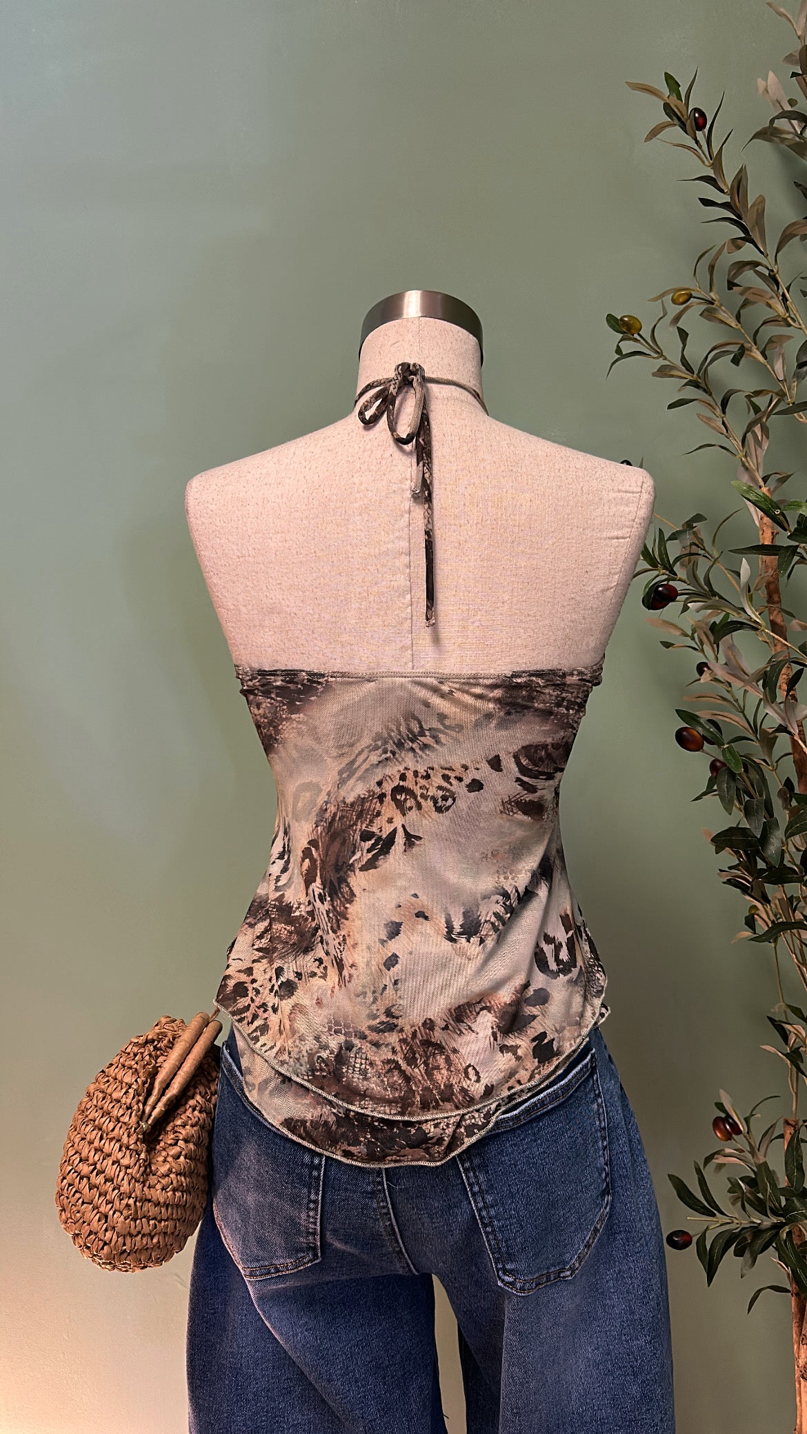 SUN’S OUT HALTER TOP