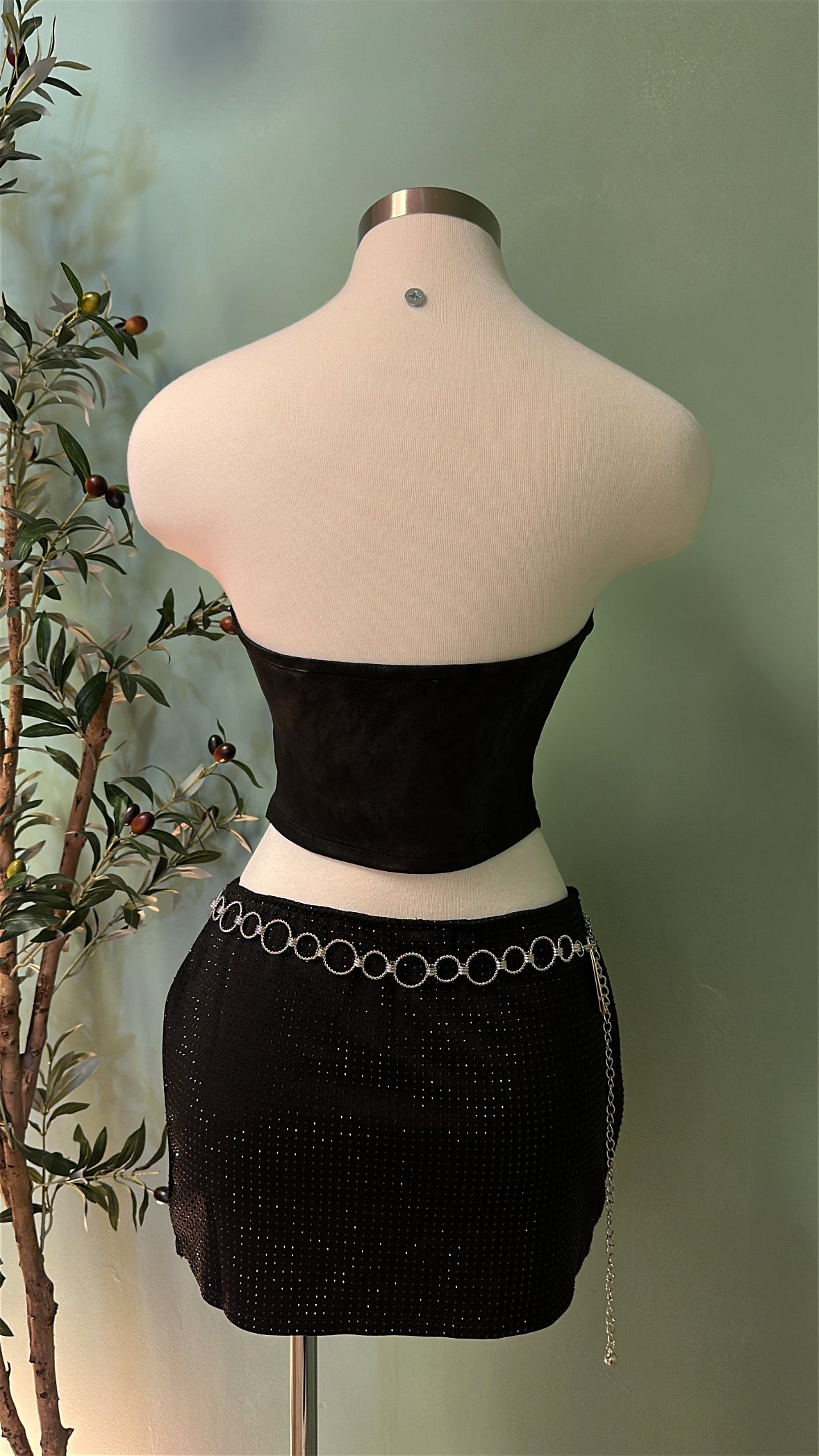 ANSIEDAD STUDDED CORSET