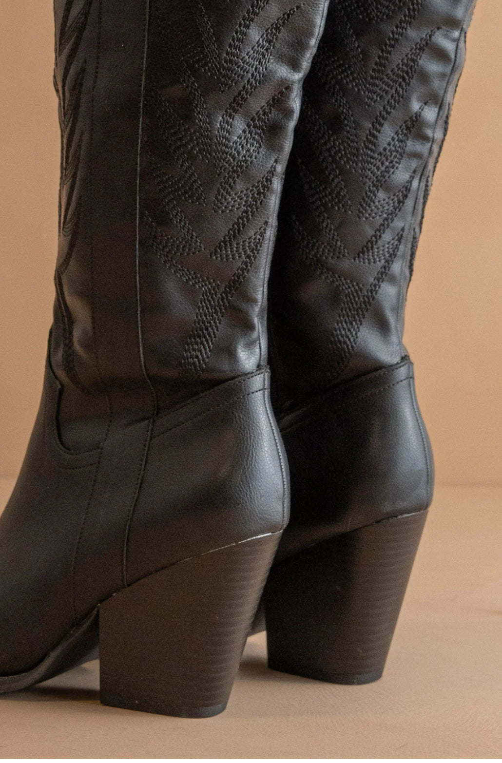 TESORO KNEE HIGH WESTERN BOOTS
