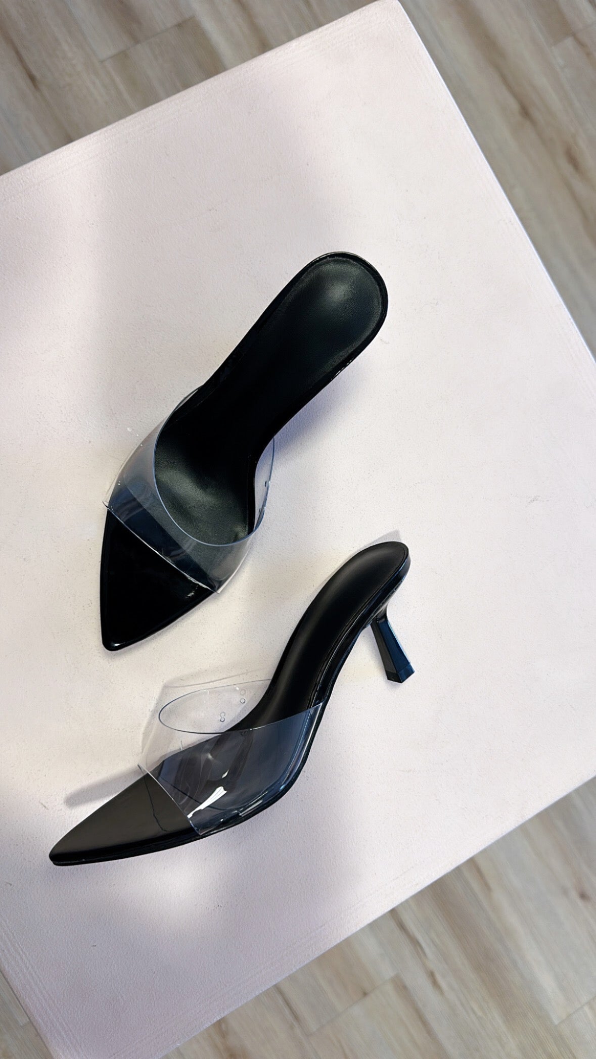 KATY POINTED TOE MID HEELS