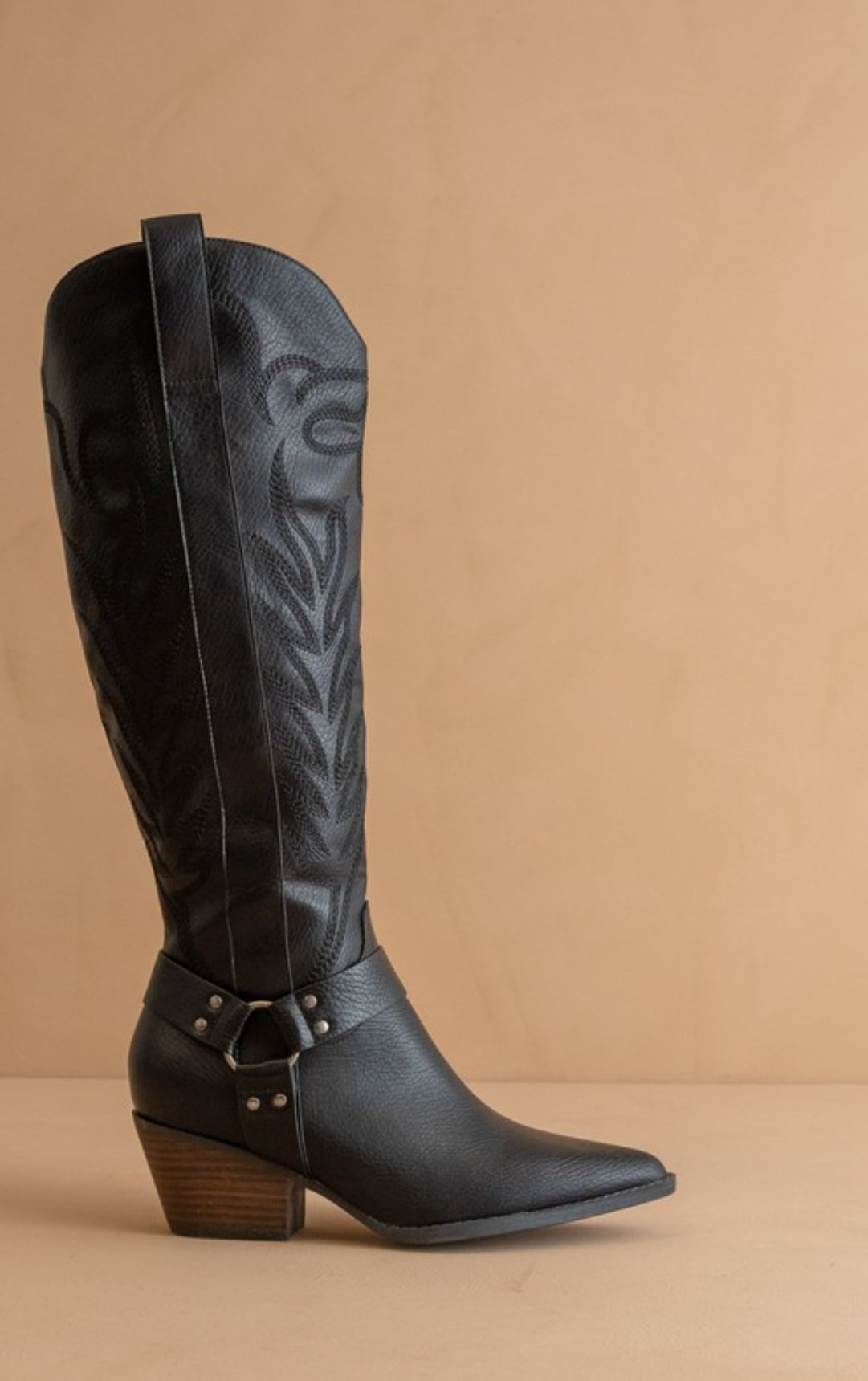 Saddle Up Knee High Western Boots