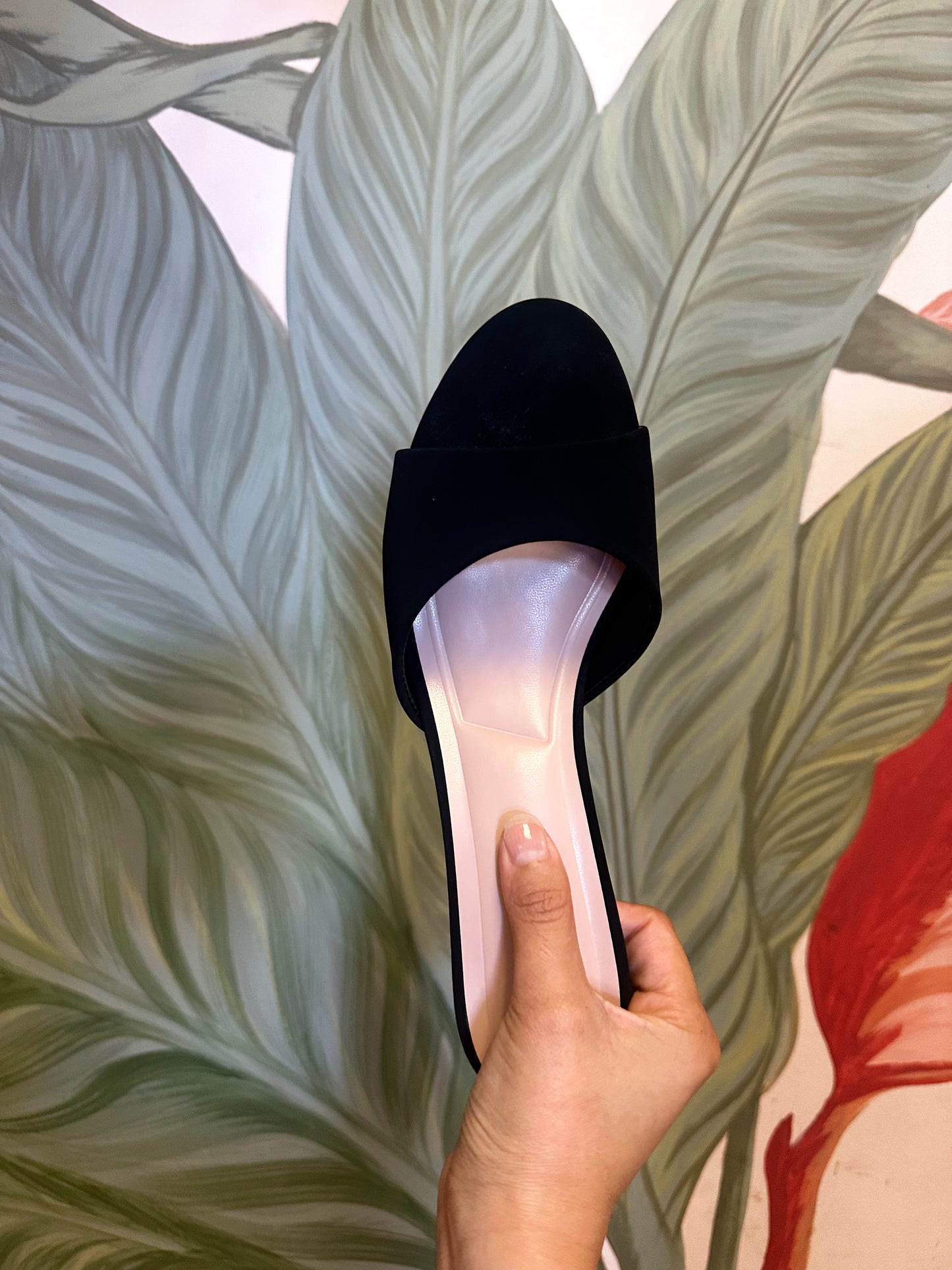 SANDY KITTEN HEEL SANDALS