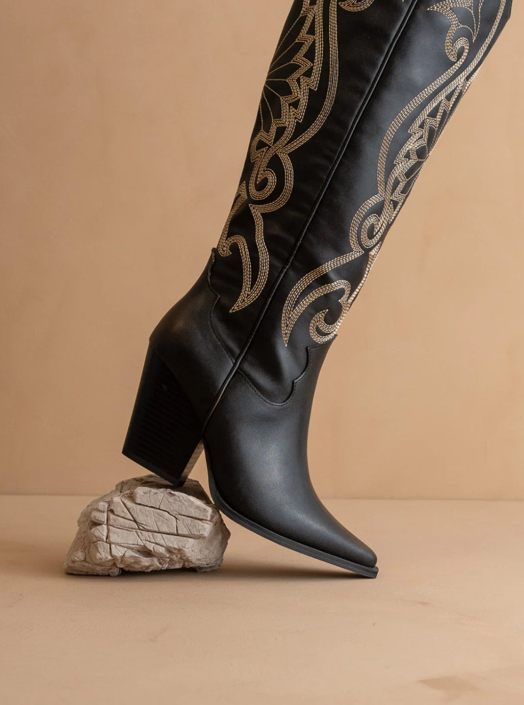 Cowboy Carter Knee High Western Boots