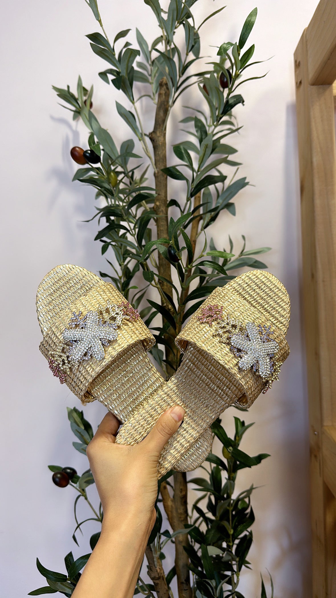 STARFISH EMBELLISHED SLIDES