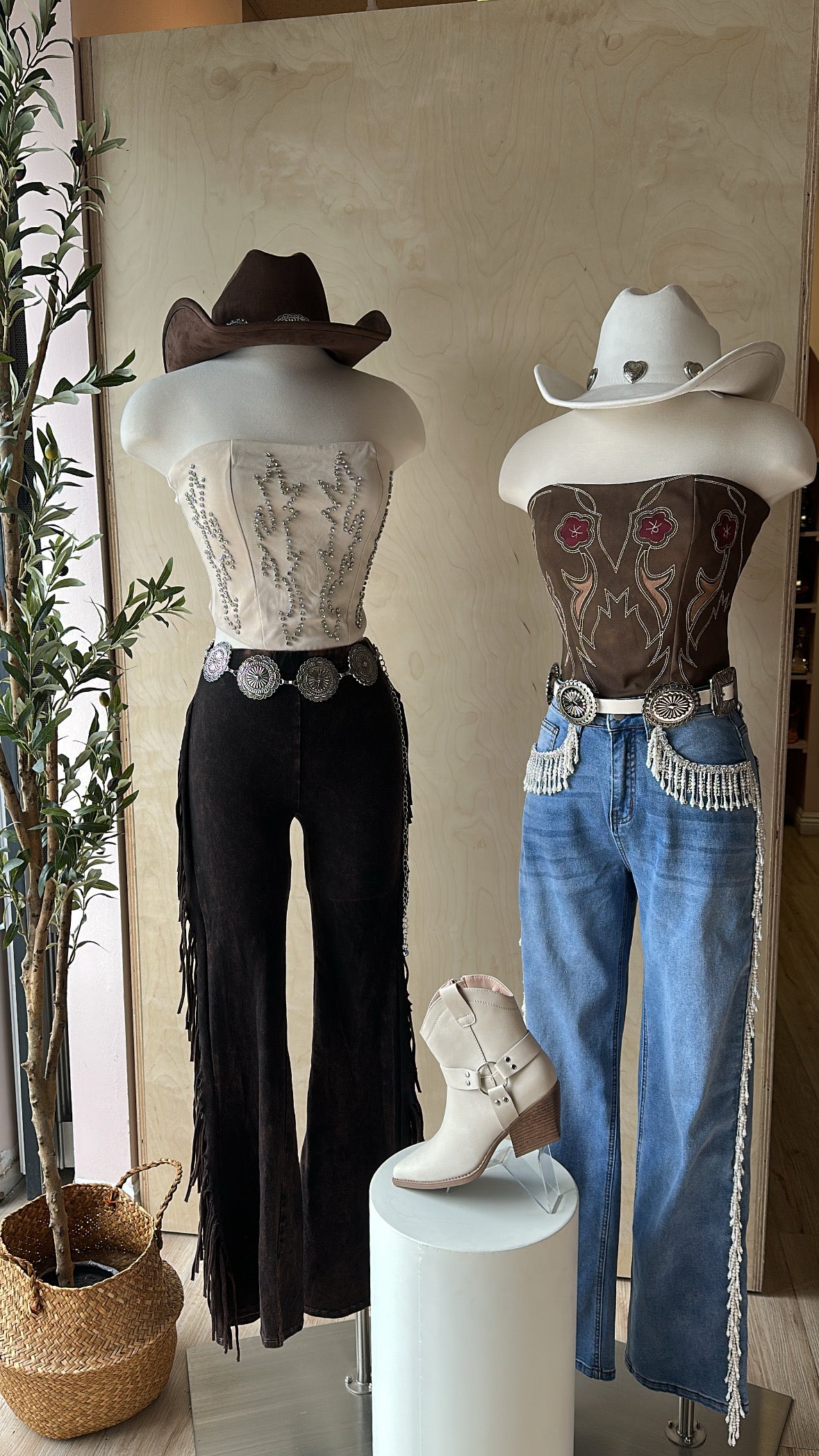 SMOKE HOUR LEATHER CORSET