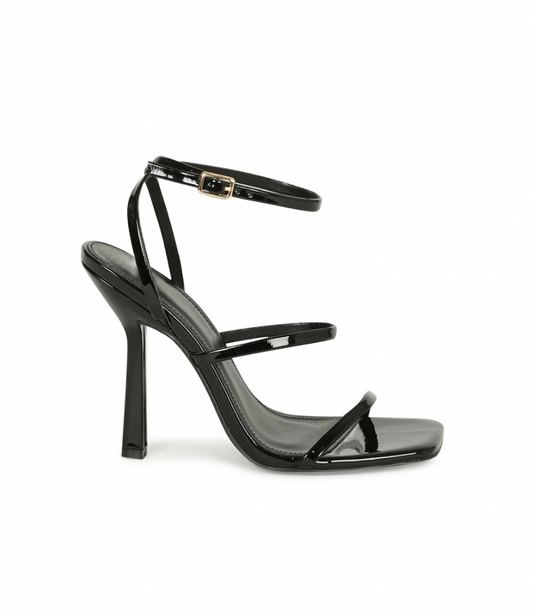 ALEXAH TRIPLE STRAP HEELS