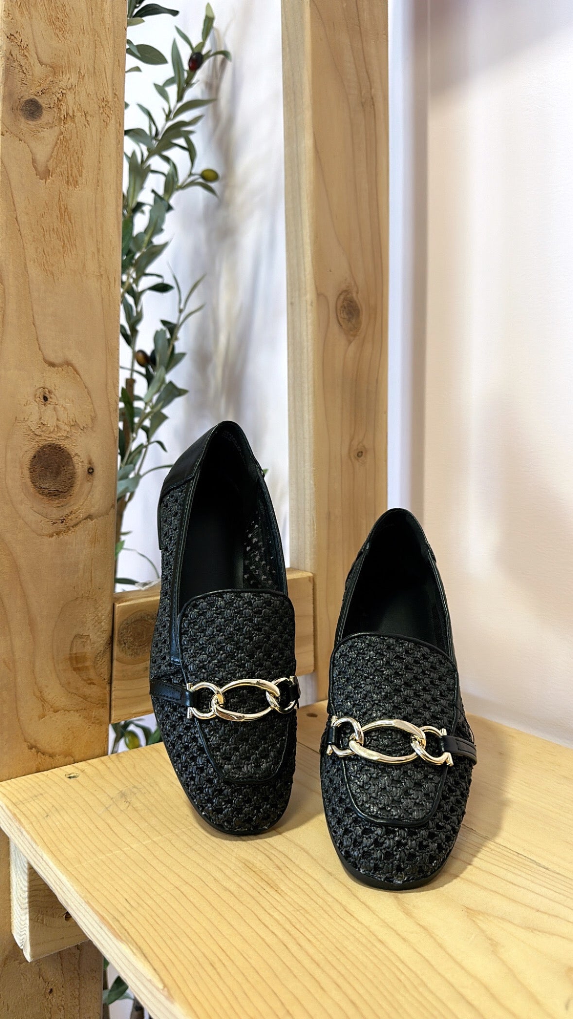 BERENICE WOVEN LOAFERS