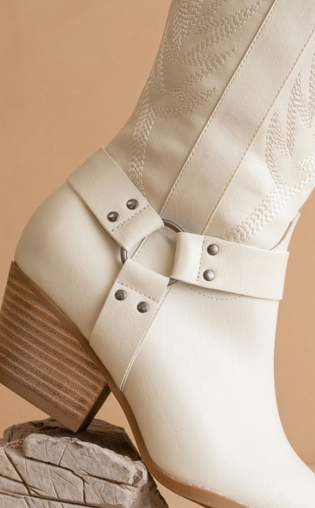 Saddle Up Knee High Western Boots