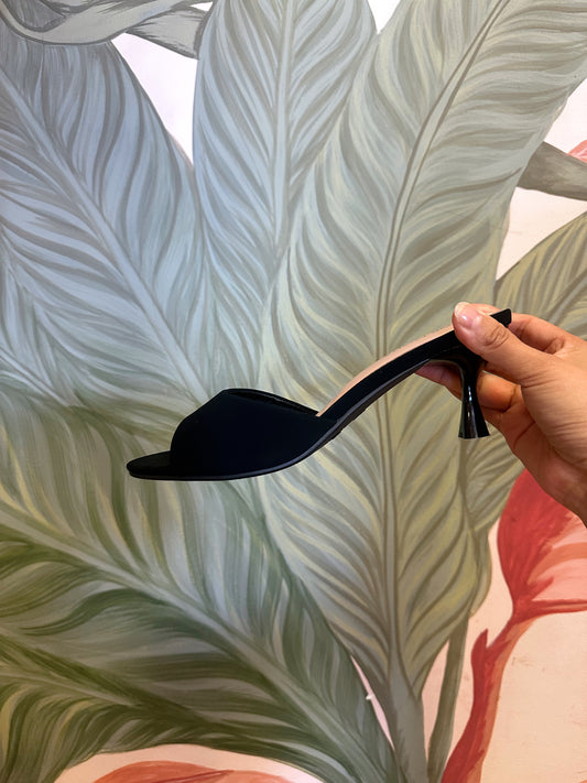 SANDY KITTEN HEEL SANDALS