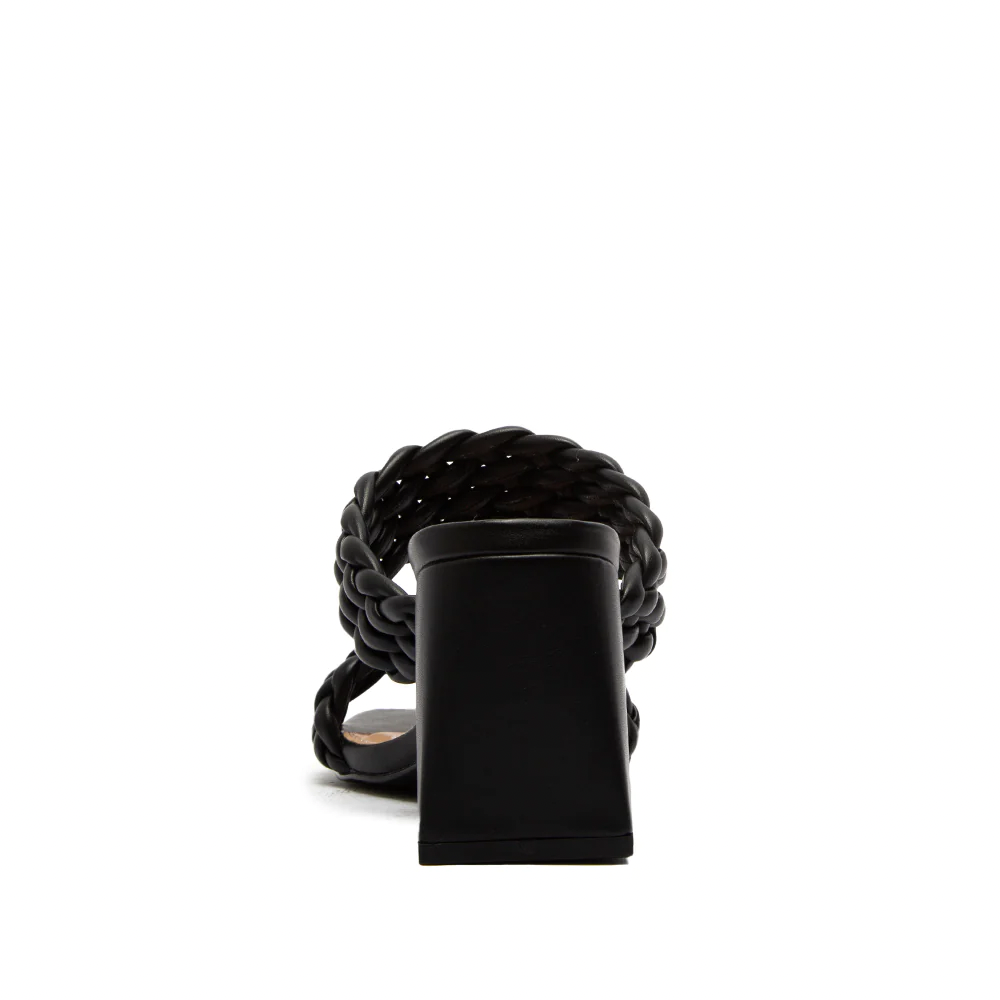 BRAIDED DOUBLE STRAP SANDALS