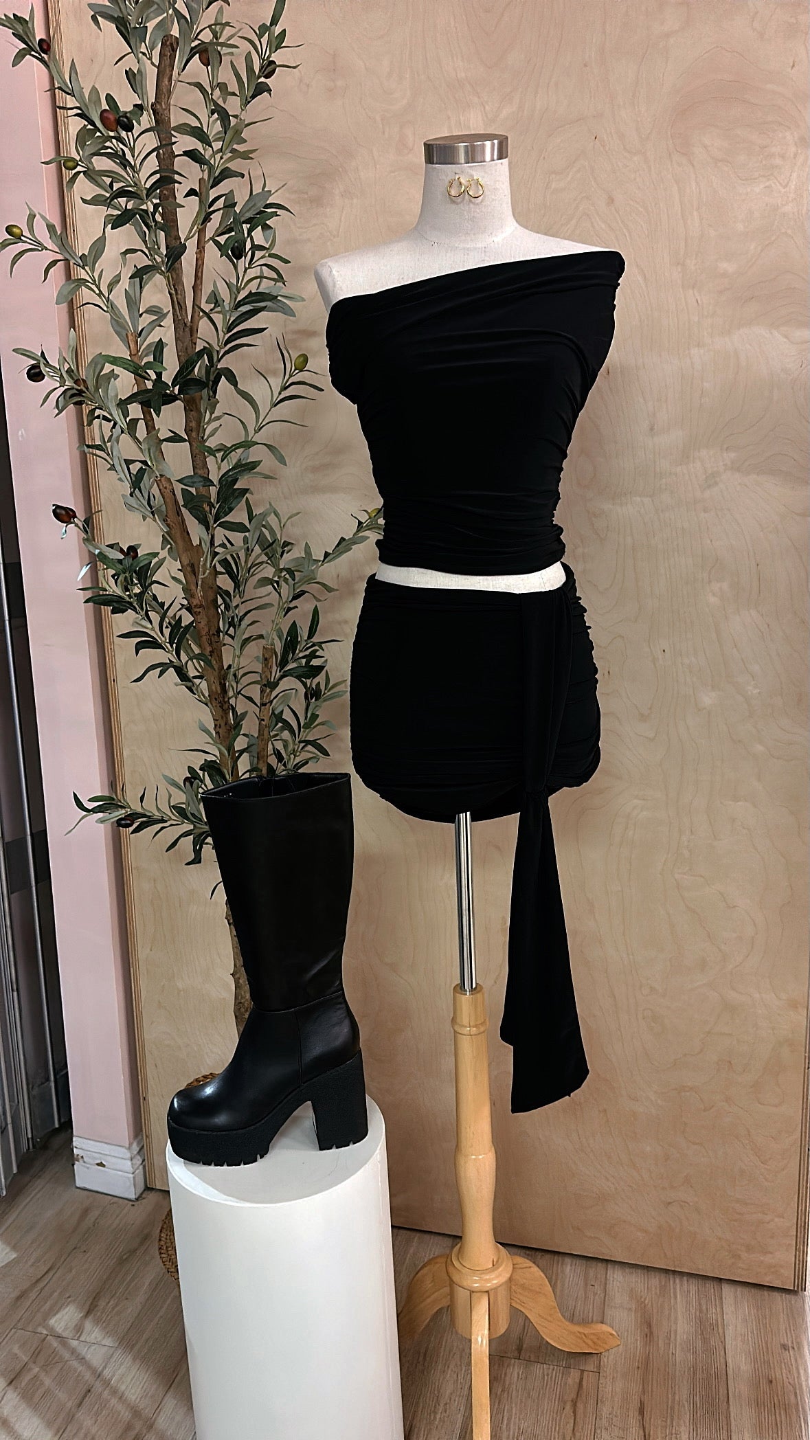 GLORIA PLATFORM BOOTS