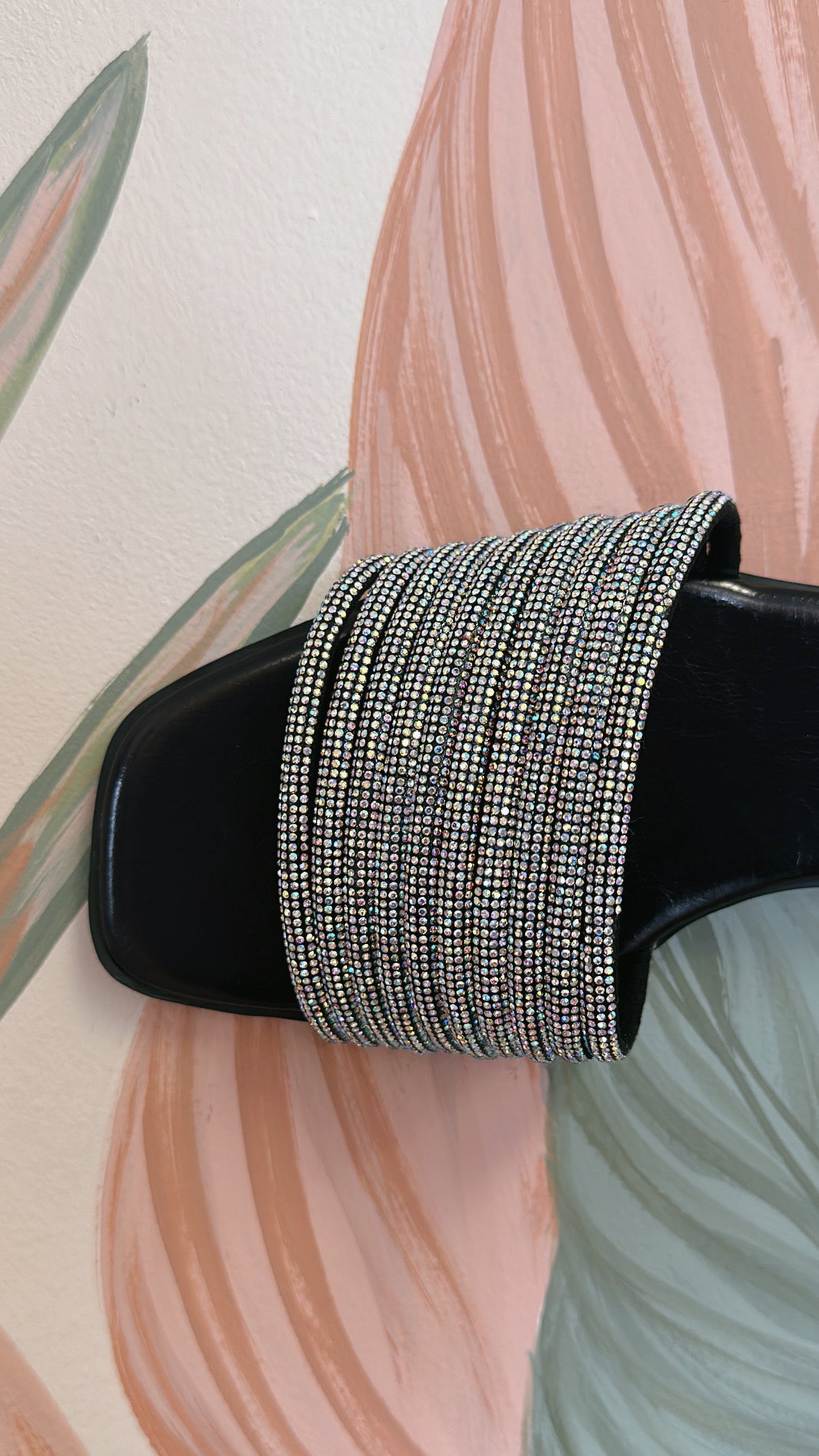 RHINESTONE EMBELLISHED SANDALS