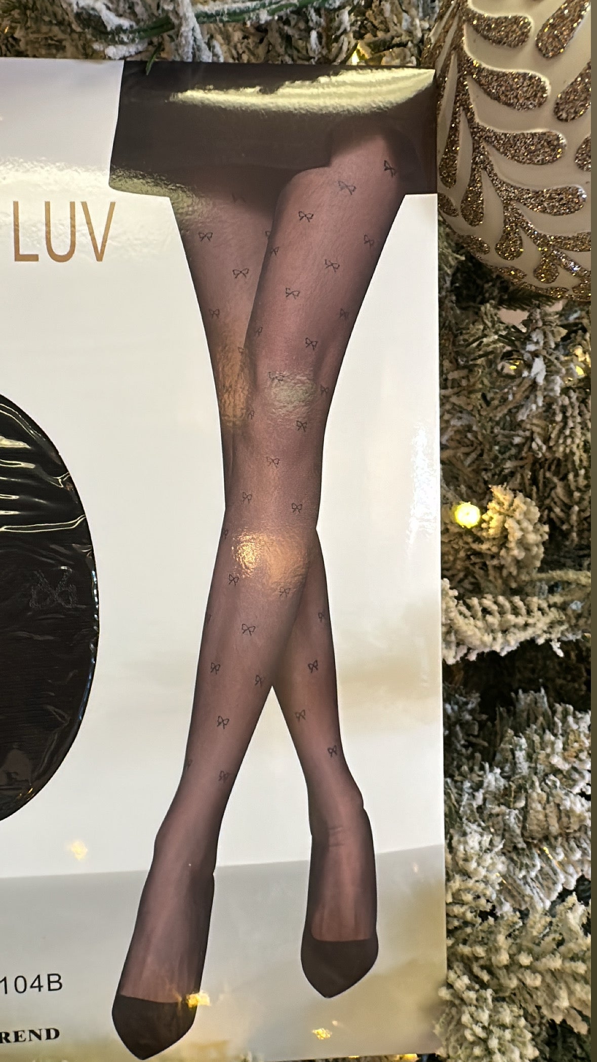 BOW LACE STOCKINGS
