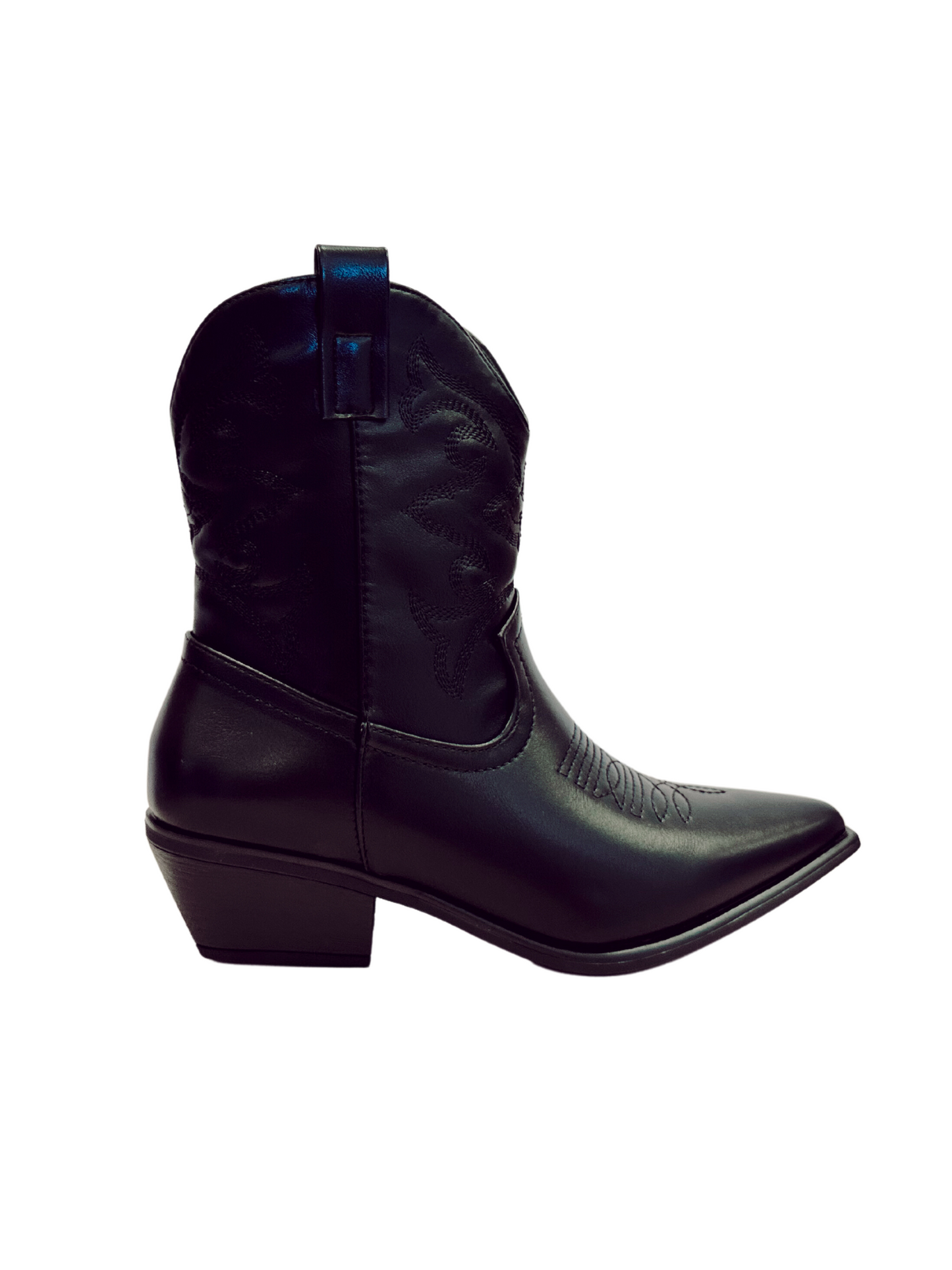 WESTERN BOOTIES VEGAN LEATHER