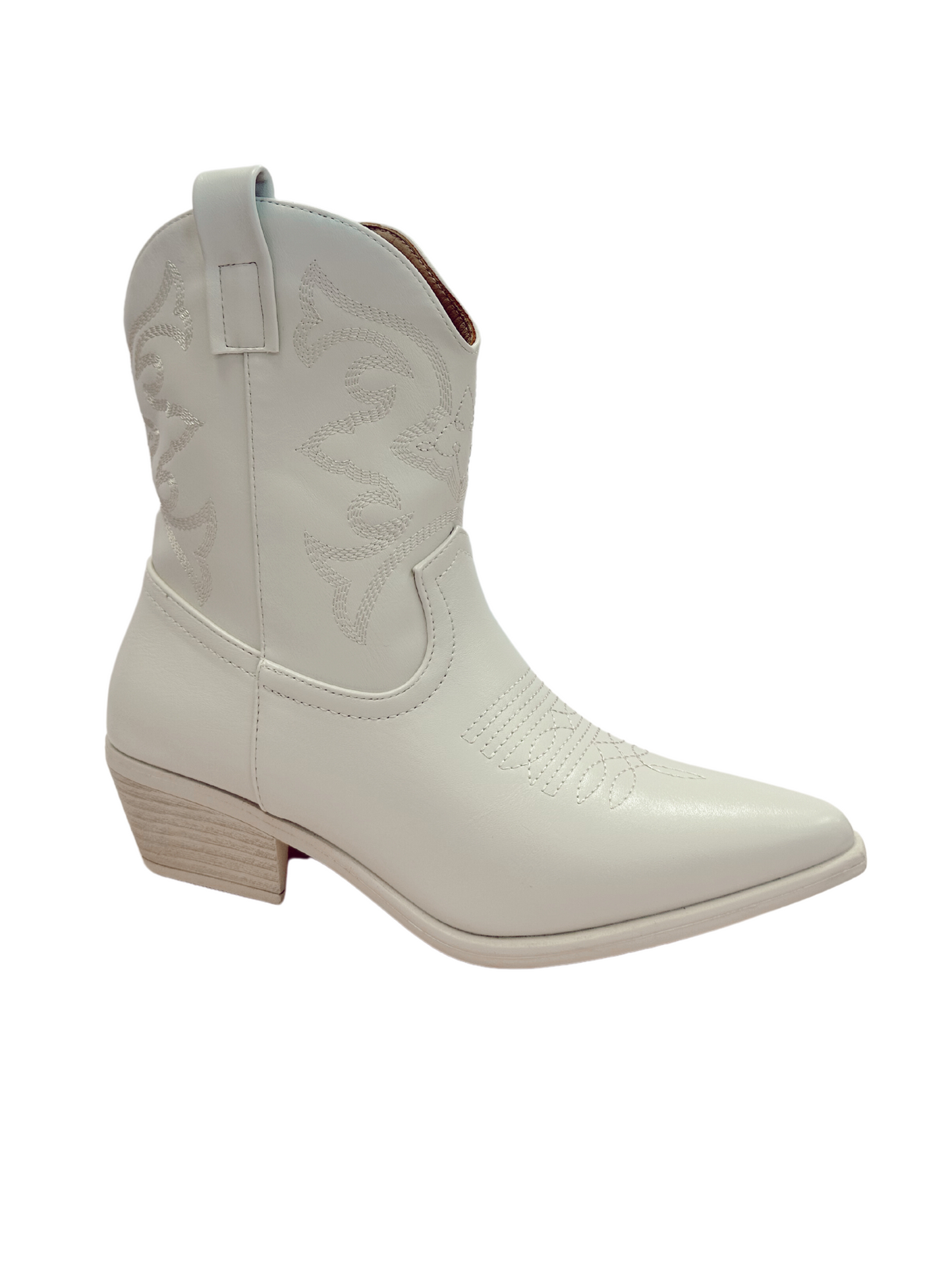 WESTERN BOOTIES VEGAN LEATHER