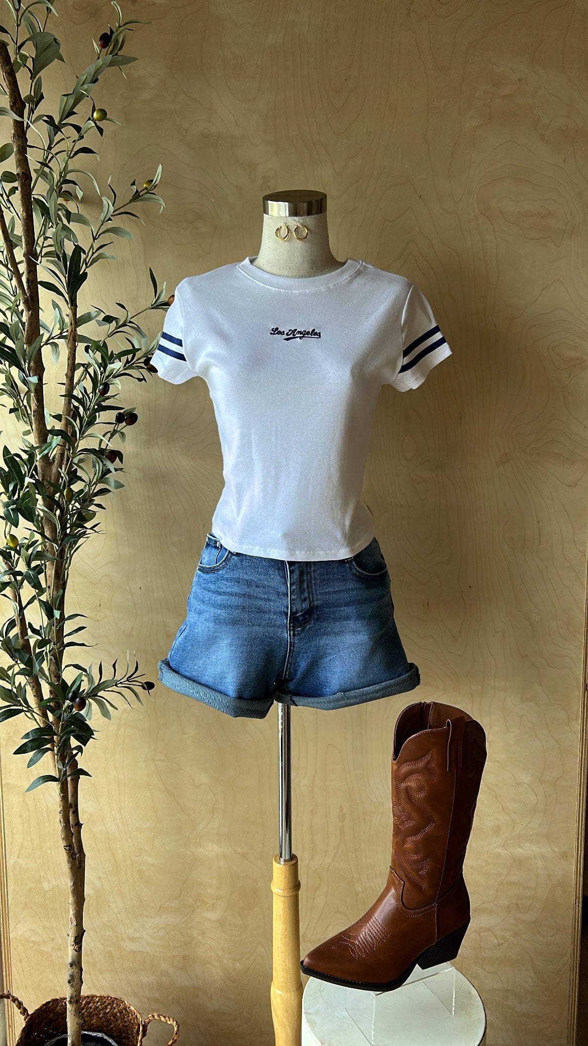 COUNTRY SWING DEMIN SHORTS