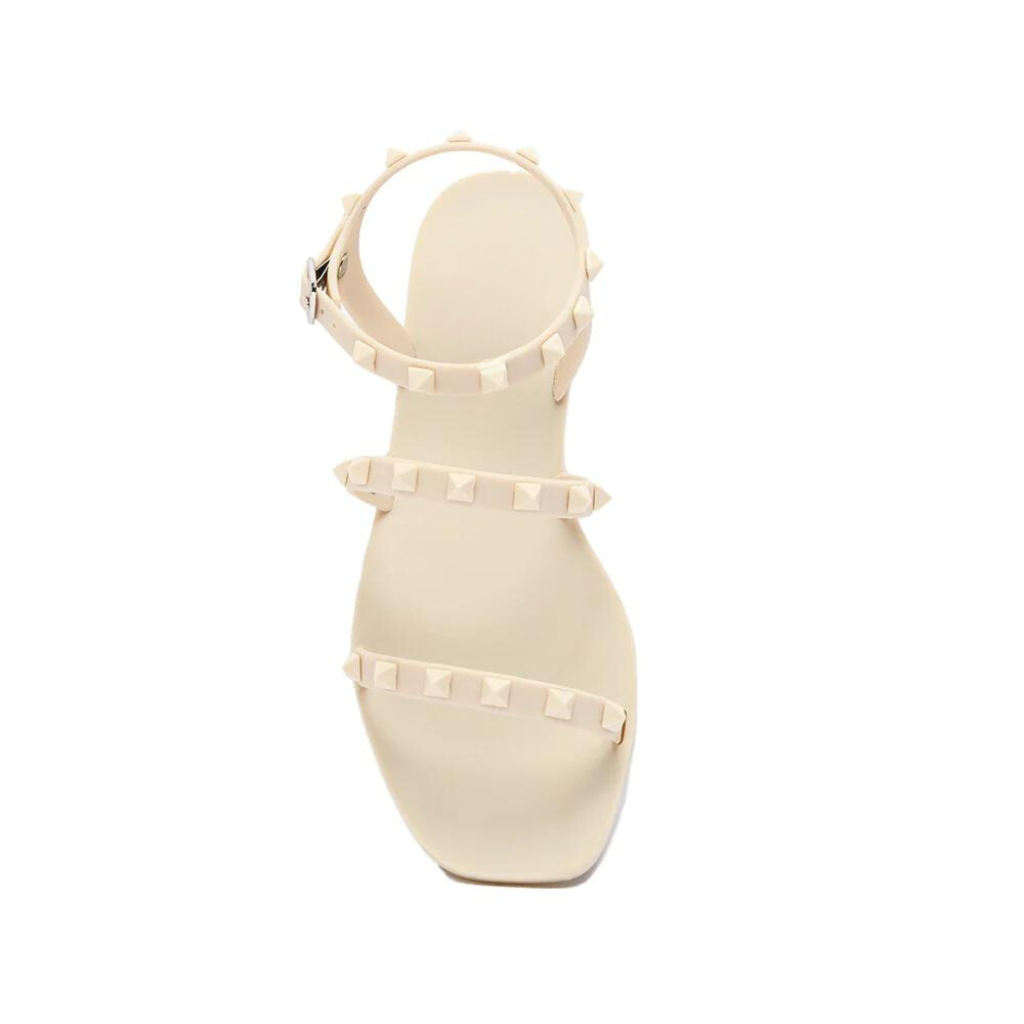 STUDDED STRAPPY SANDAL