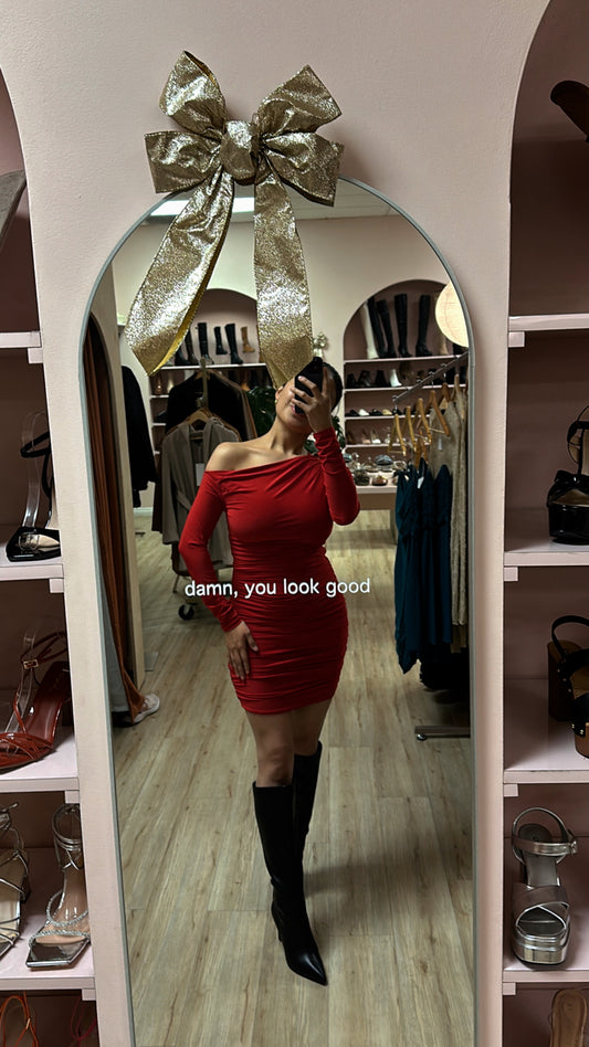 JASMIN LONG SLEEVE DRESS