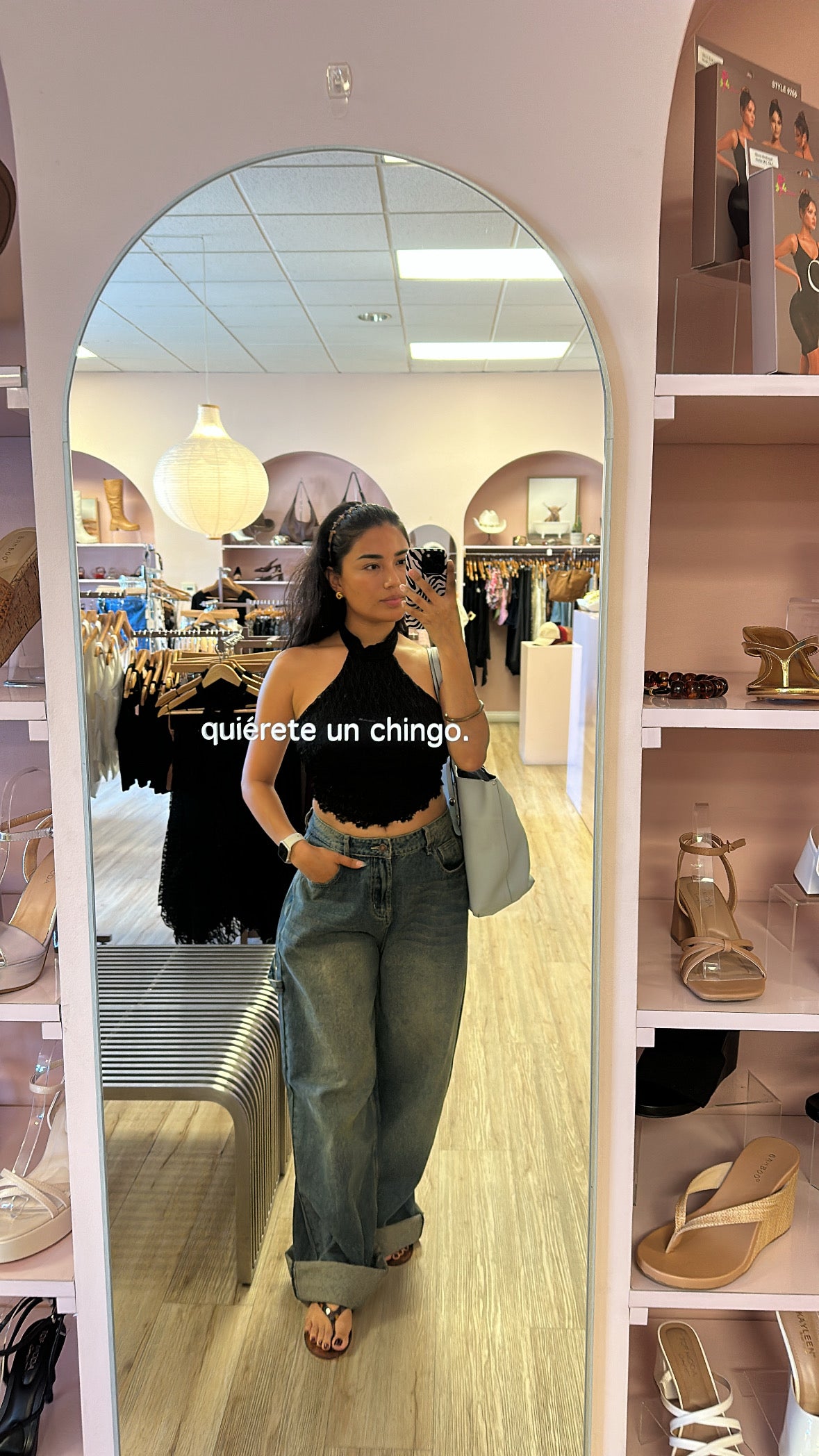 CRISP FALL WIDE LEG JEANS VINTAGE