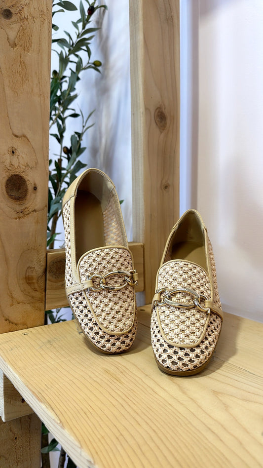 BERENICE WOVEN LOAFERS