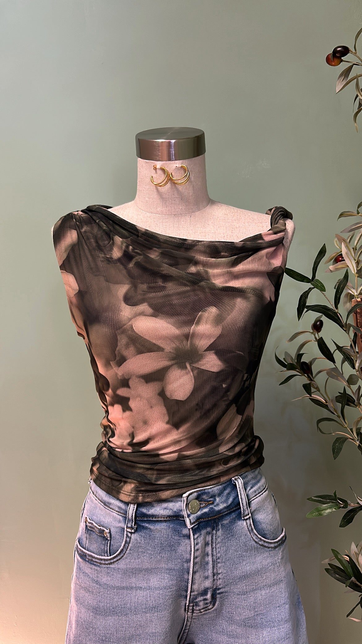 MEILANI ASYMMETRICAL TOP