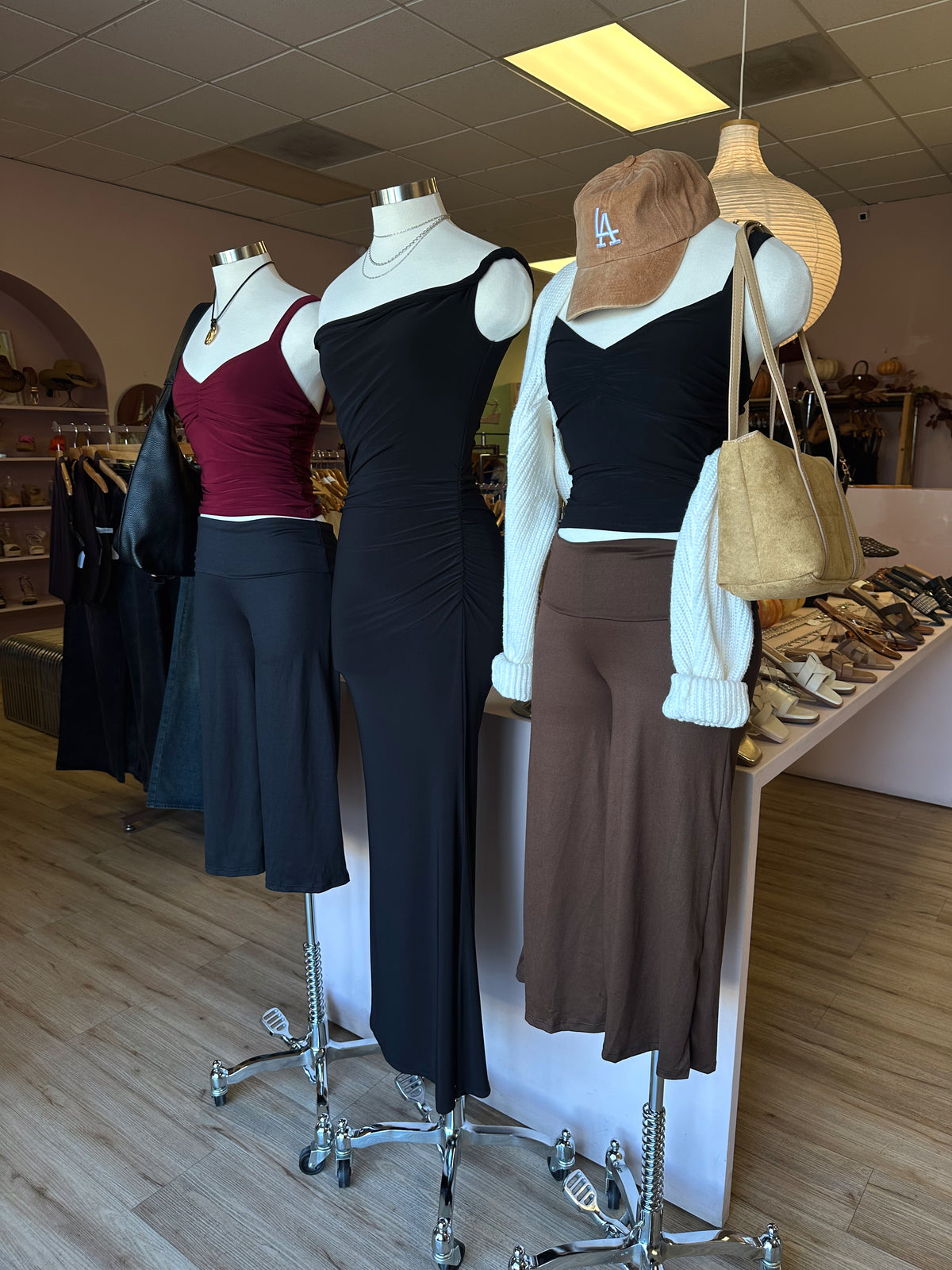 PILATES & MATCHA GAUCHO PANTS