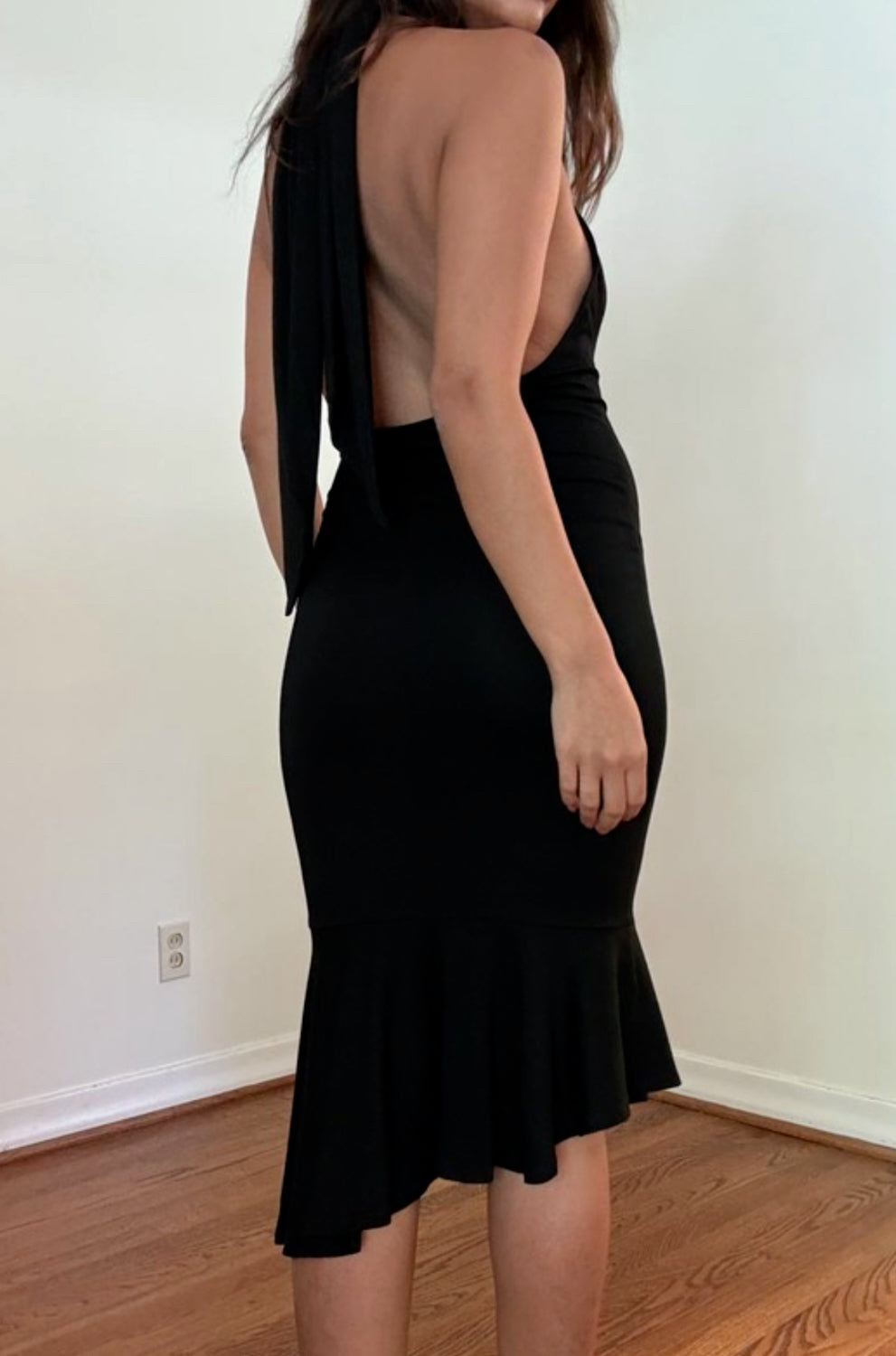 DAMIAN BACKLESS DRESS