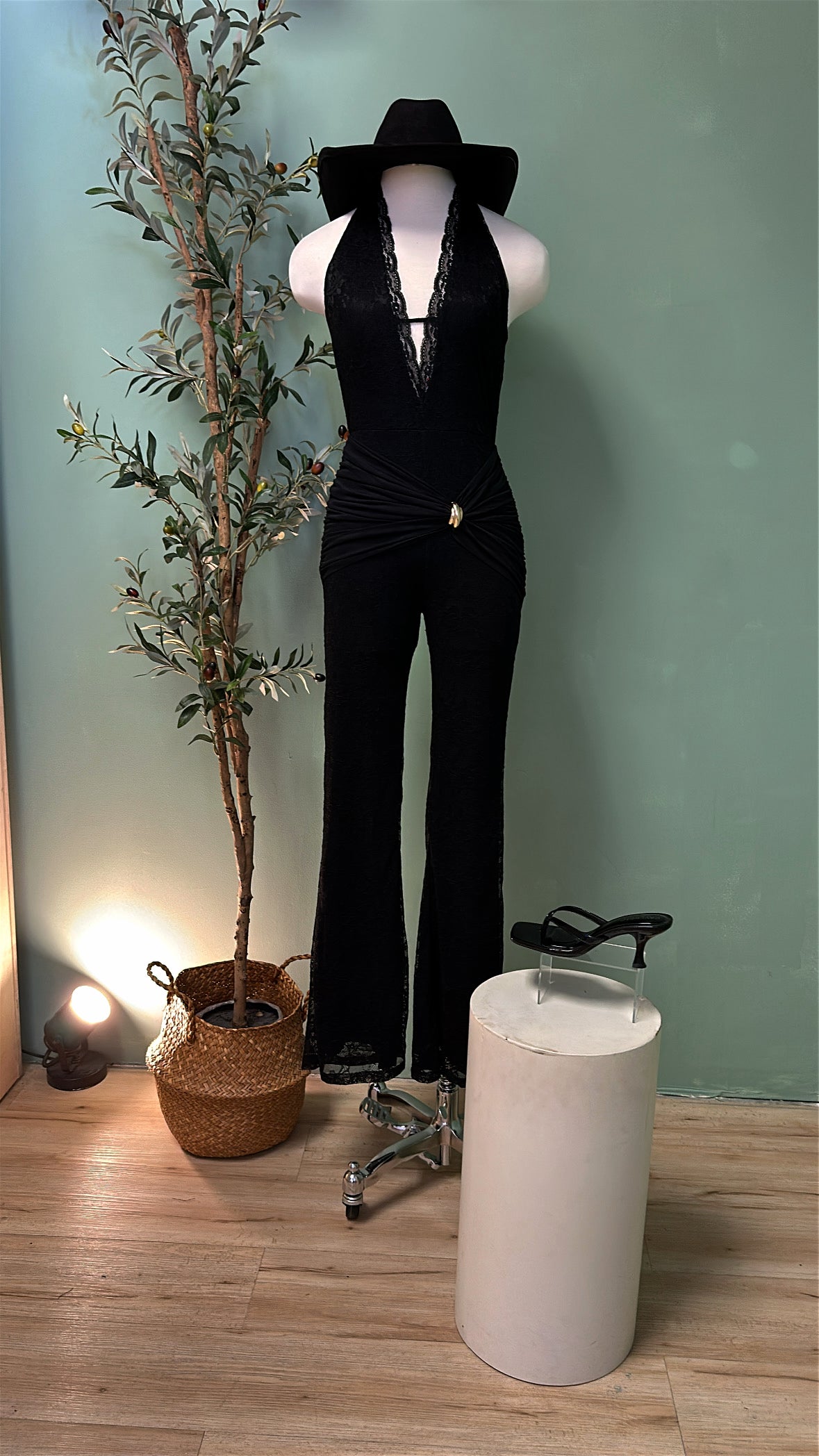 ROSONES HALTER JUMPSUIT