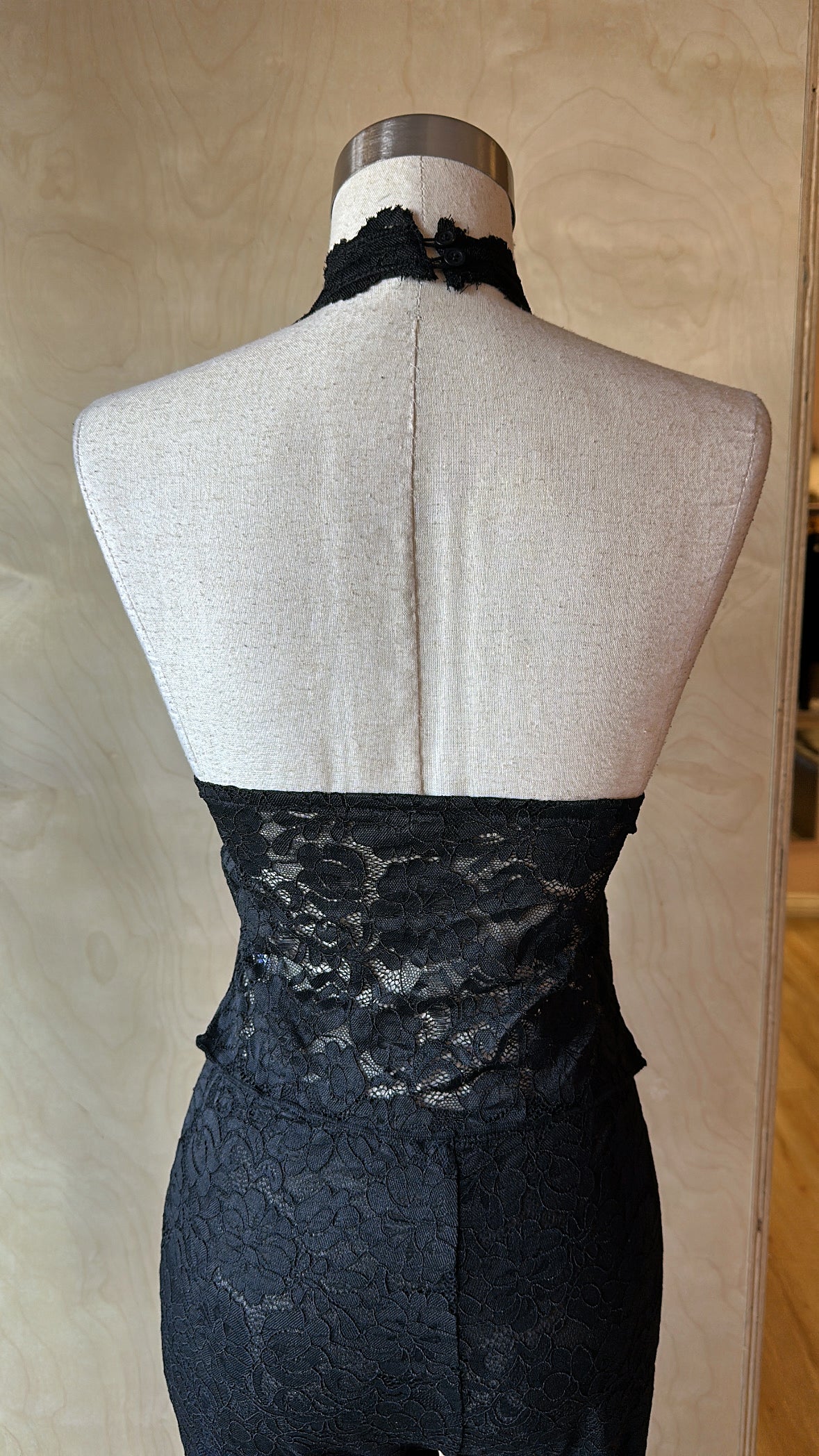 LOVER GIRL LACE SET BLACK