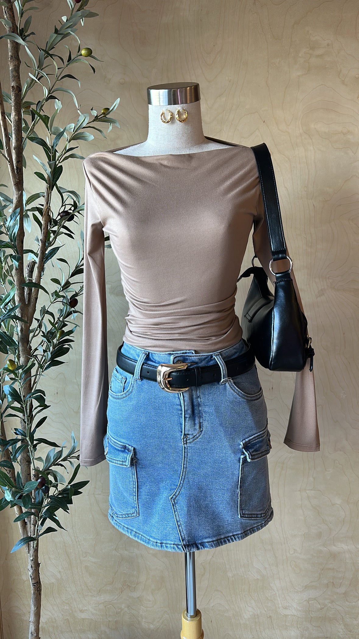 SWEET ON YOU TOP MOCHA