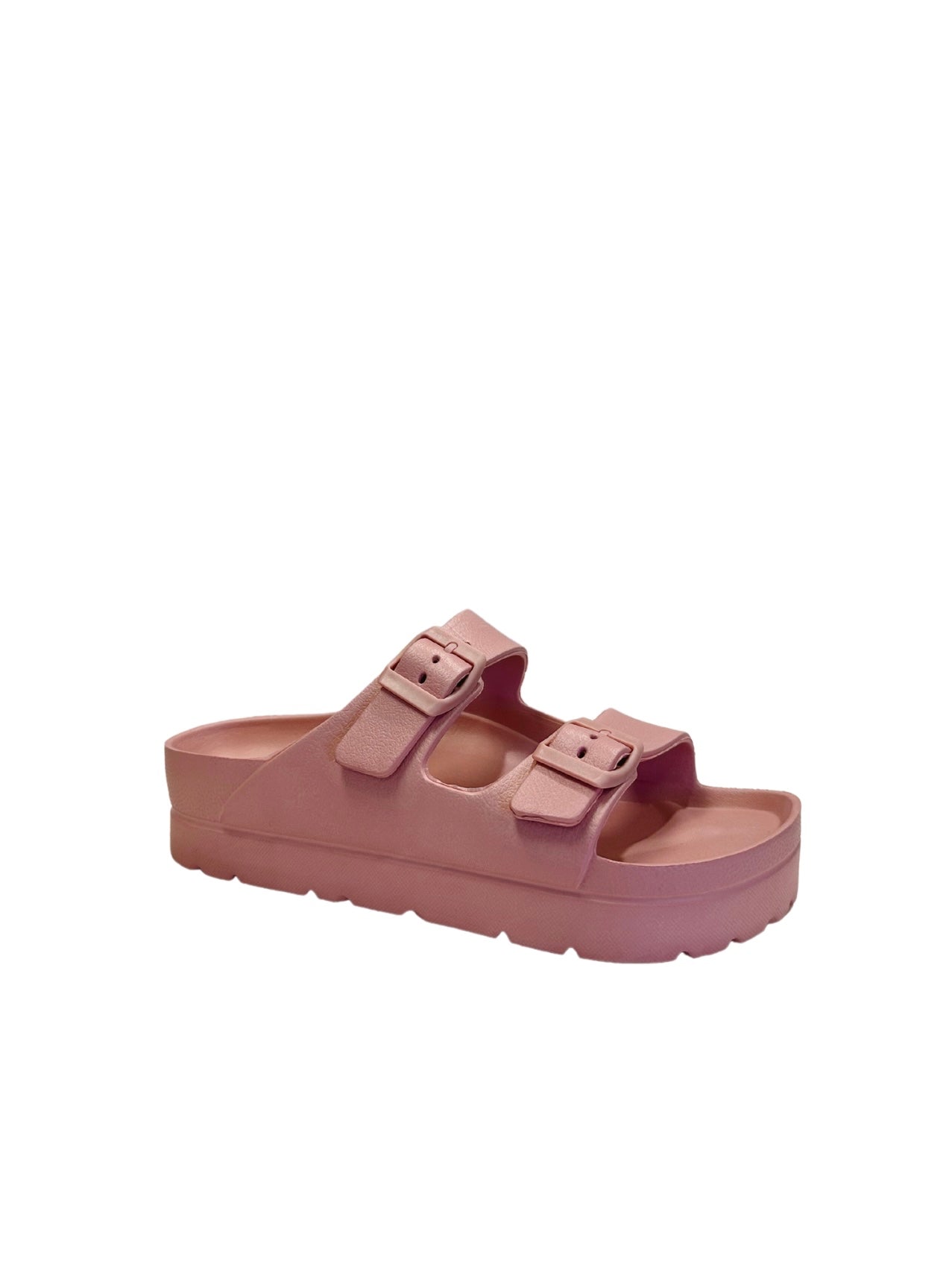 ZARA BUCKLE FLATFORM SANDALS