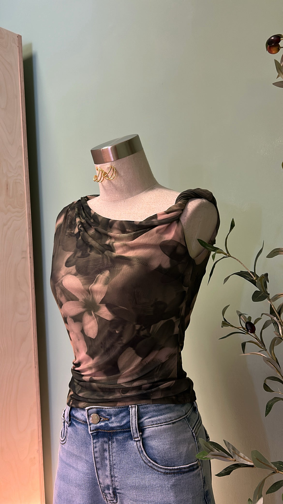 MEILANI ASYMMETRICAL TOP