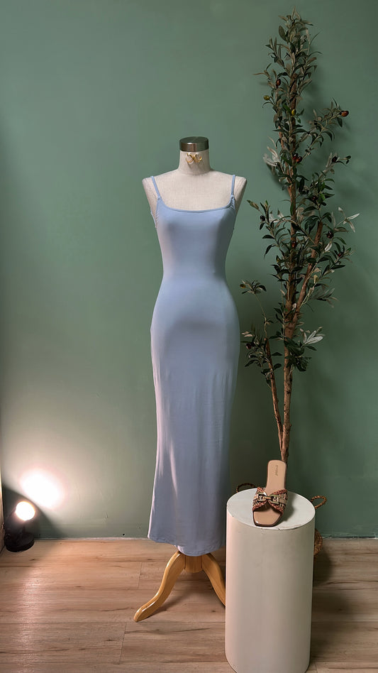 OCEAN WAVES MAXI DRESS