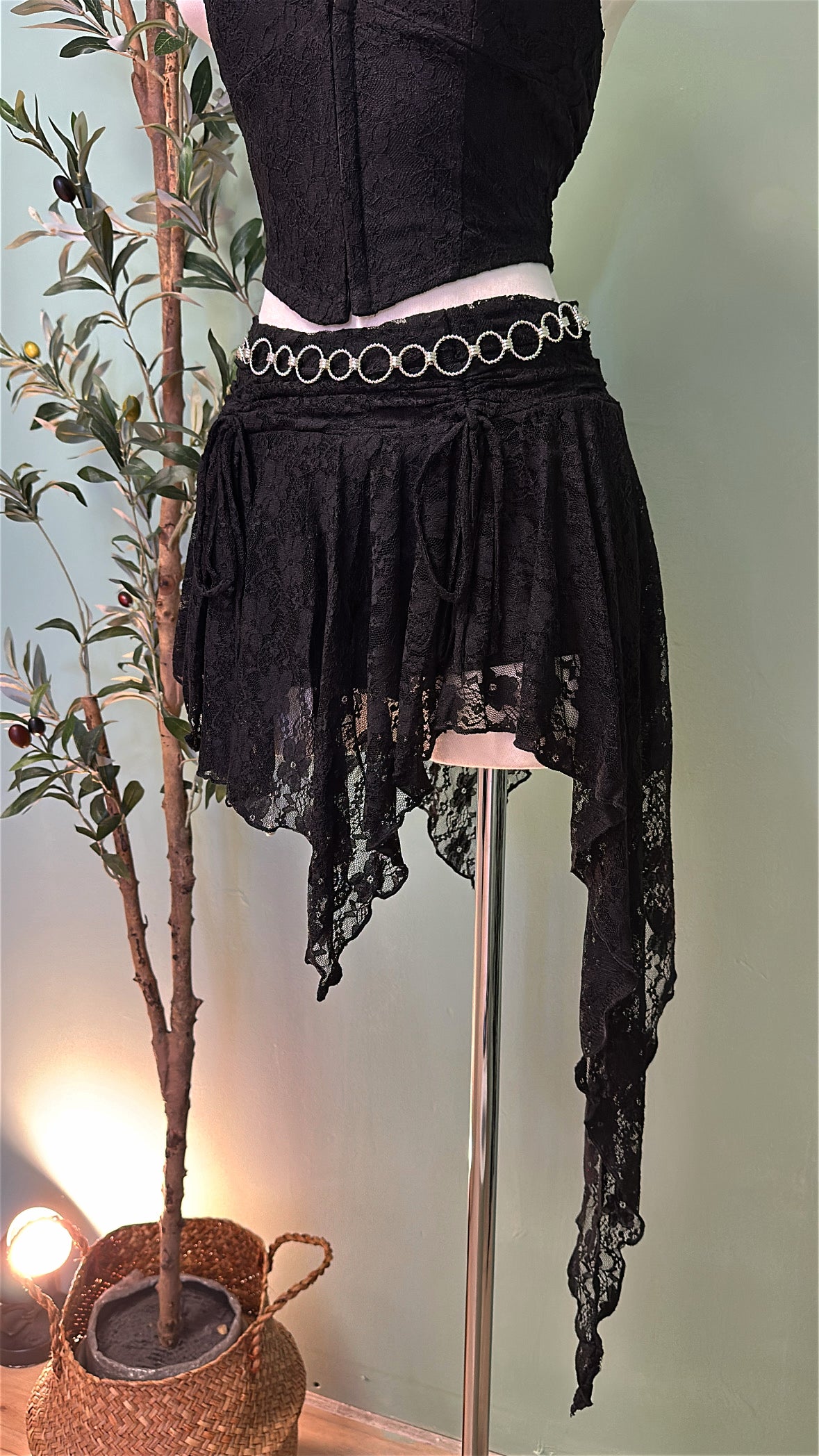 COQUETA HALTER TOP SET