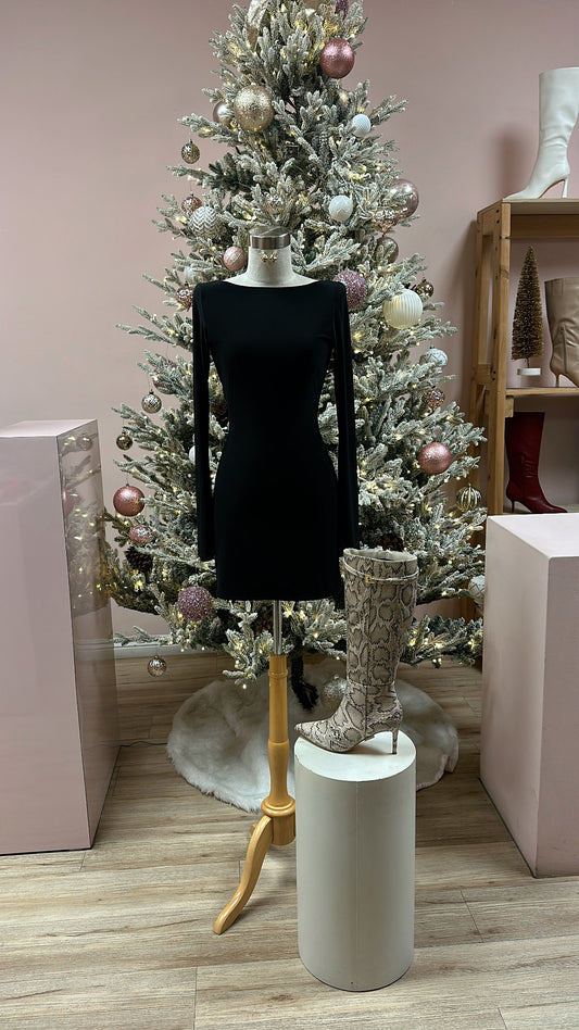 MIDNIGHT OUTFIT DRESS (BLACK)