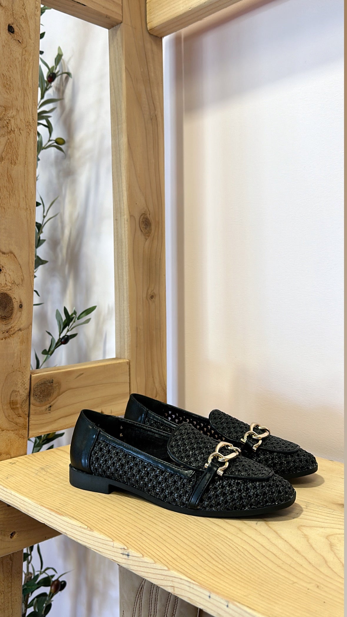 BERENICE WOVEN LOAFERS