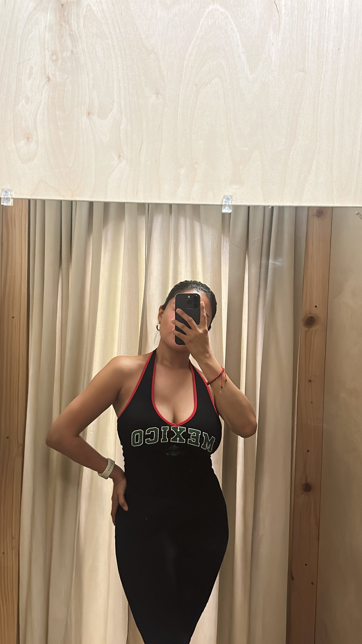 CON TODO MENOS MIEDO HALTER (BLACK)