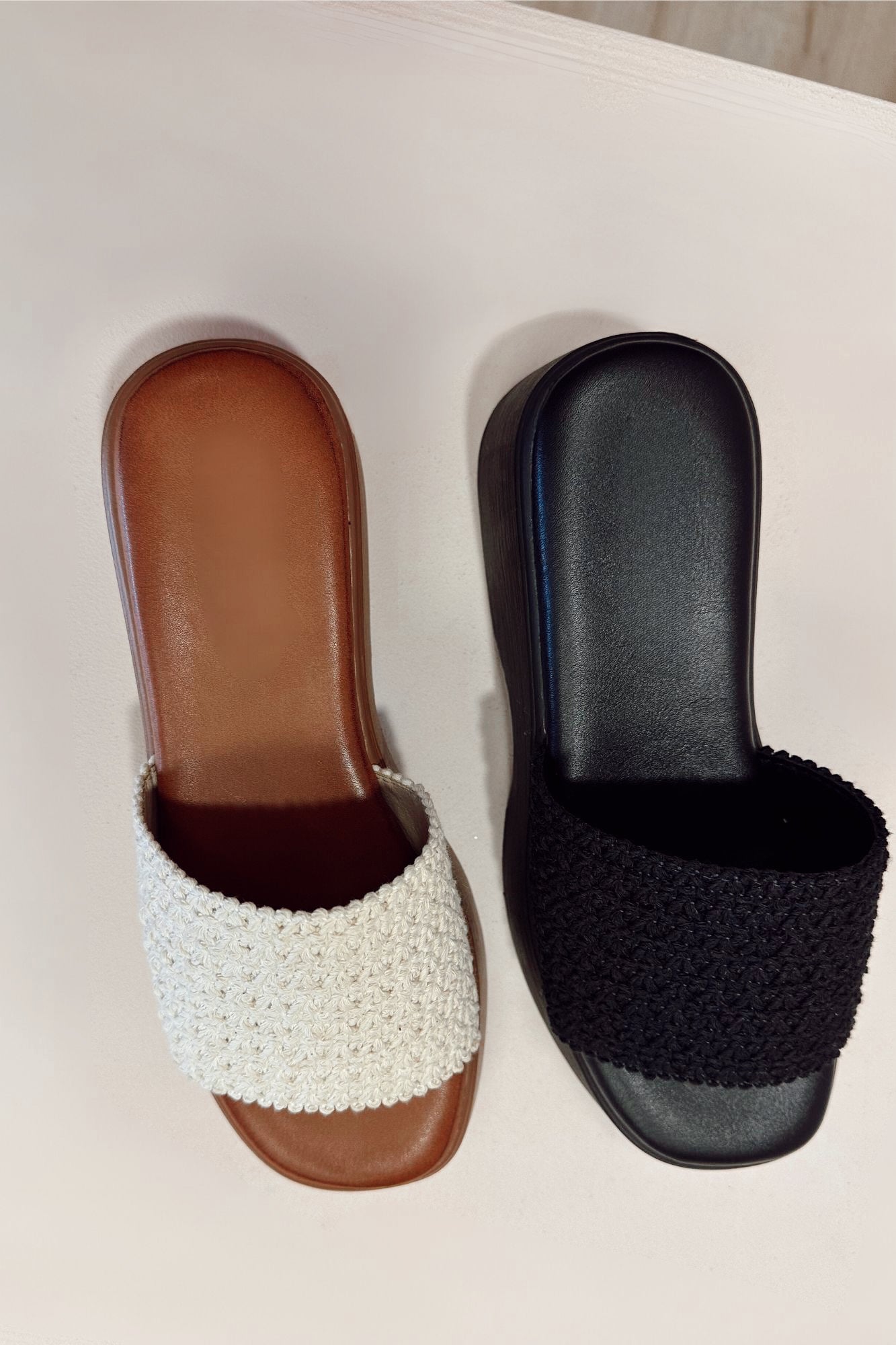 BALI CROCHET WEDGE SANDAL