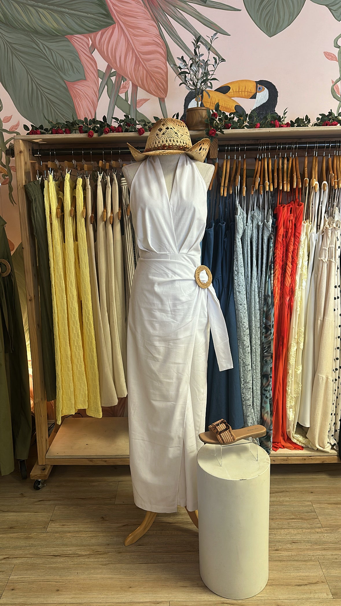 BACKYARD BLOOMS JUMPSUIT