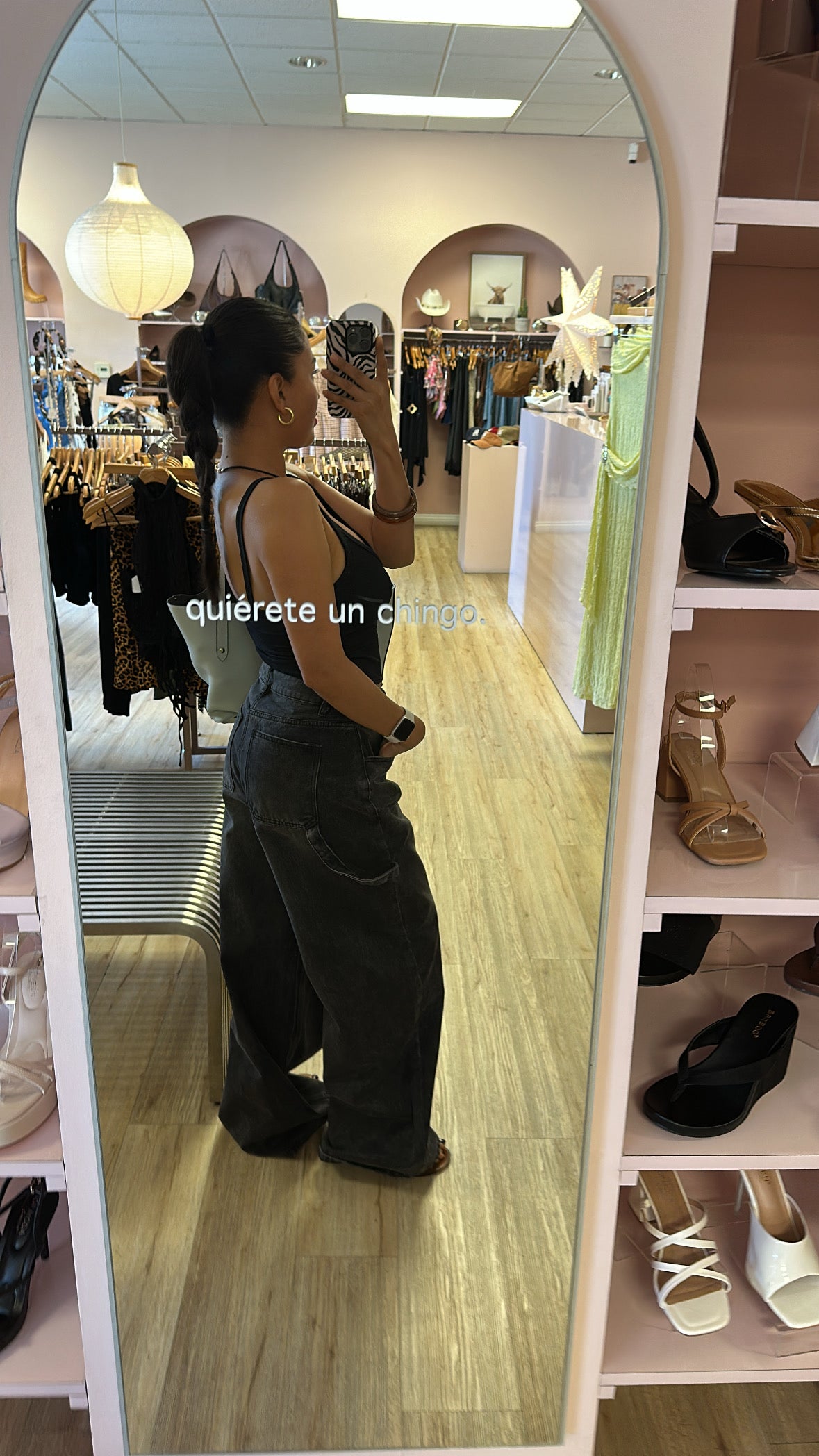 CRISP FALL WIDE LEG JEANS