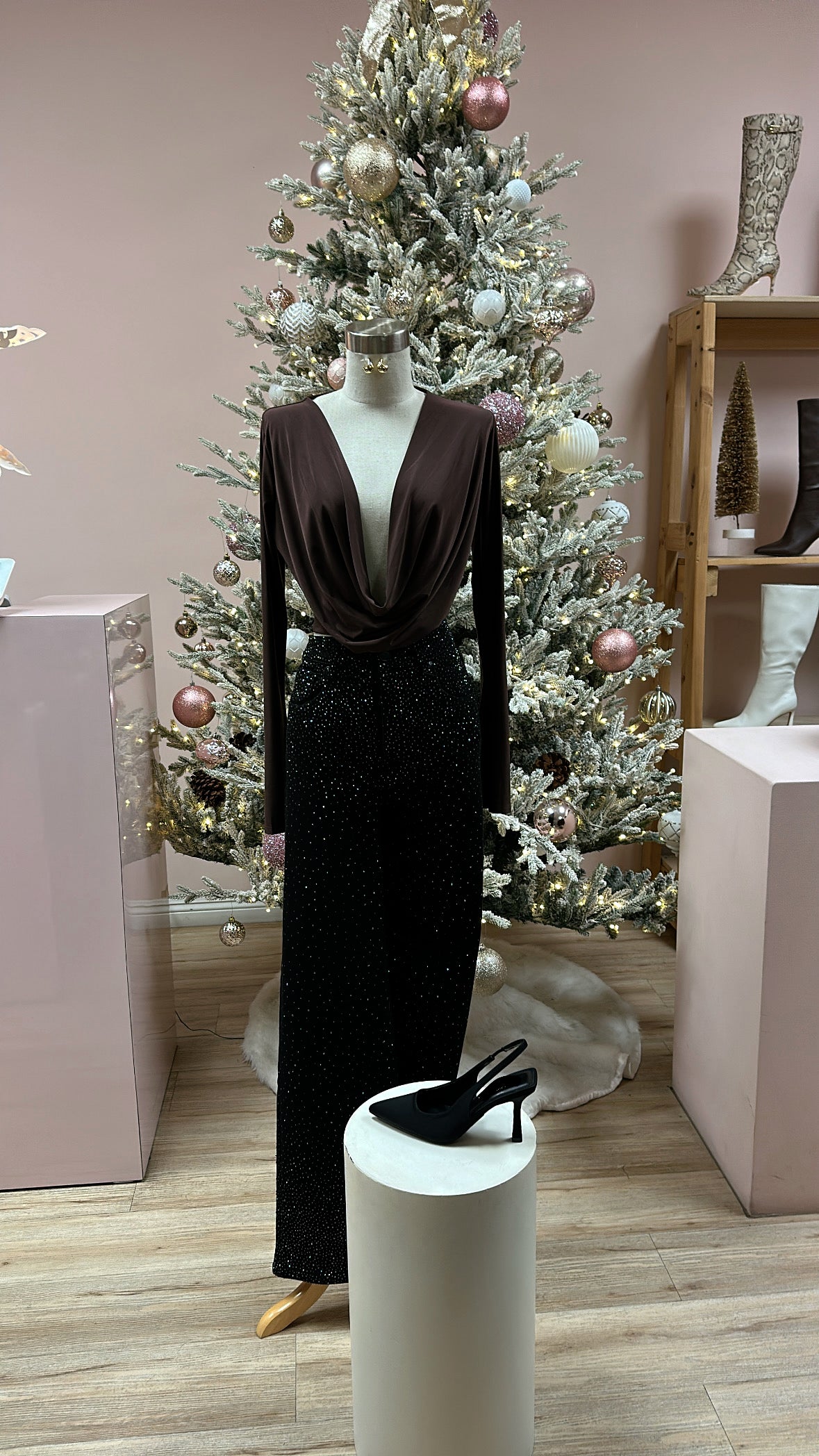 COUNTDOWN READY TOP BROWN