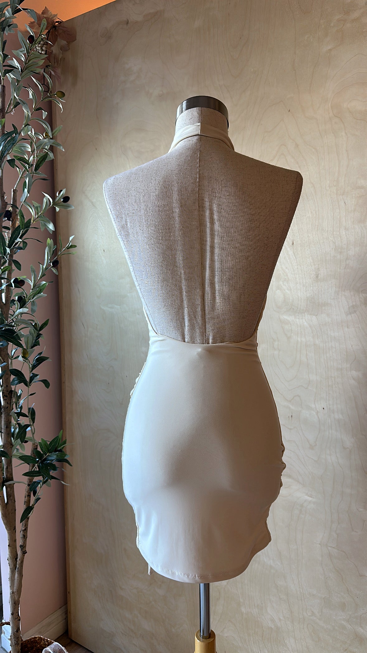 LITTLE ROMANCE HALTER DRESS